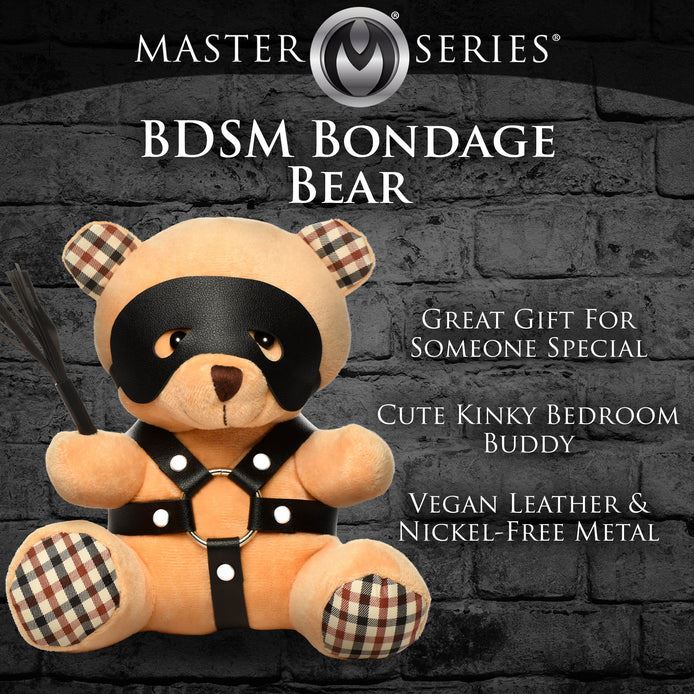 Master Series BDSM Plush Teddy Bear - Image 5