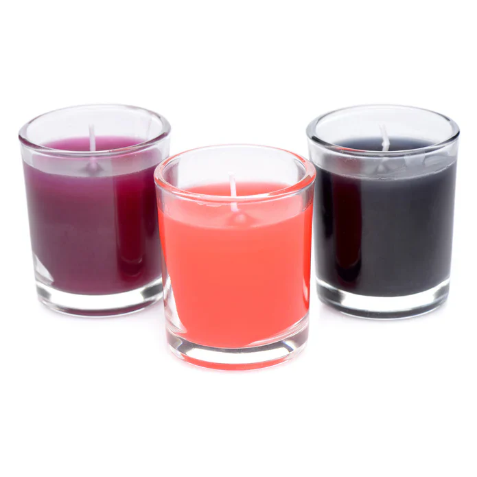 Master Series Flame Wax Play Drip Candles - Set of 3 - Image 2