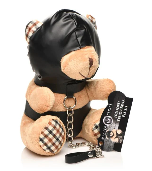 Master Series Hooded Plush Teddy Bear - Image 4