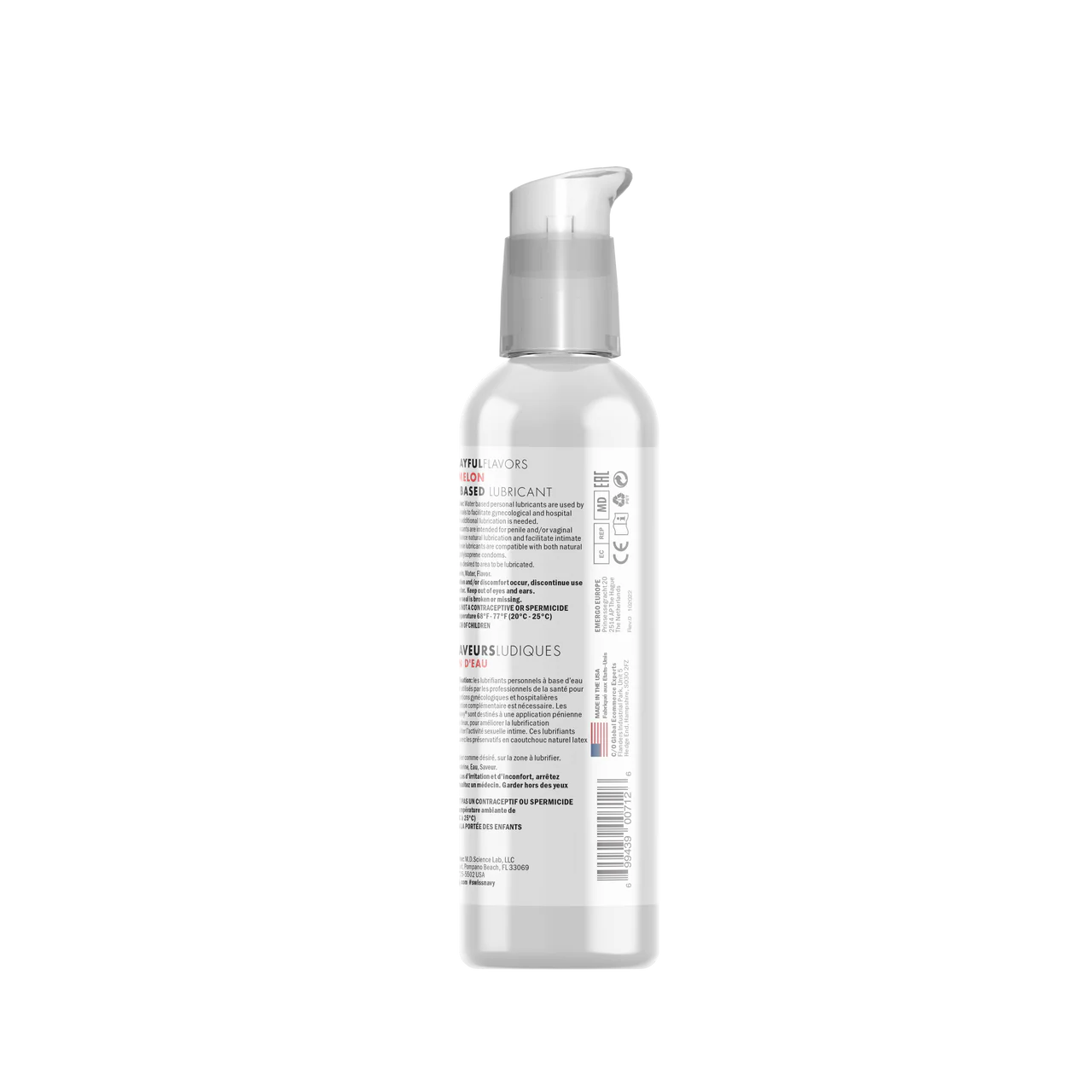 Swiss Navy 4 in 1 Playful Flavors Watermelon Lube - 4 oz - Image 2