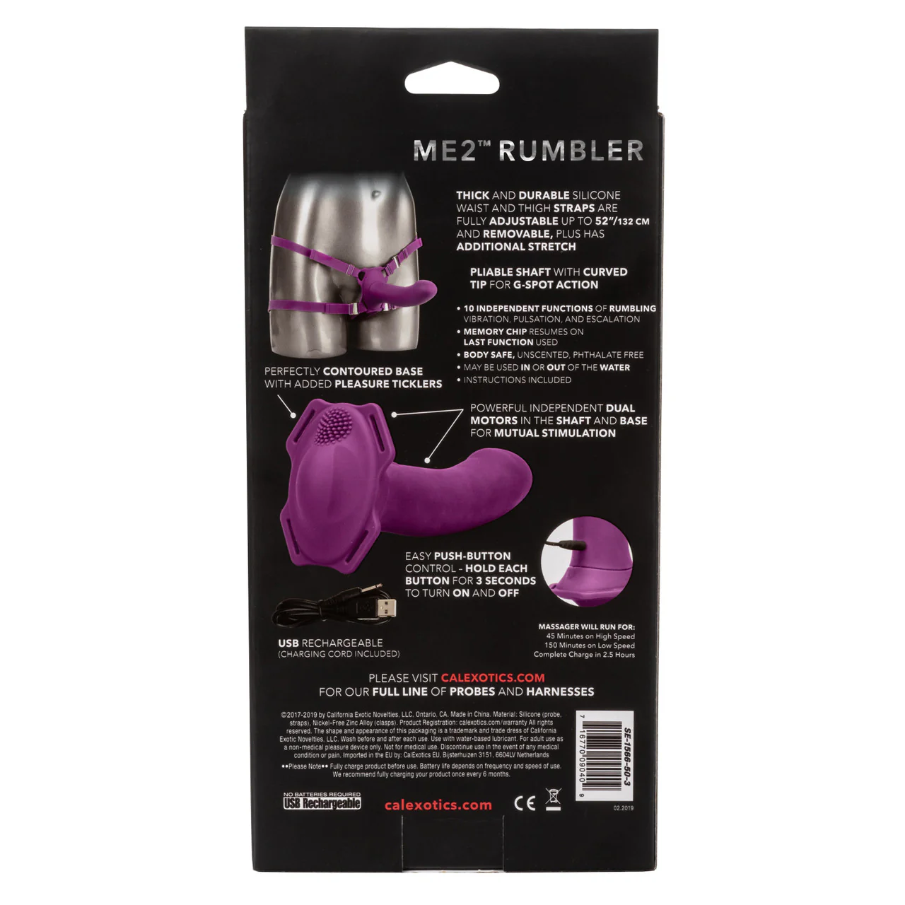 Her Royal Harness Me2 Rumbler Harness - Image 8