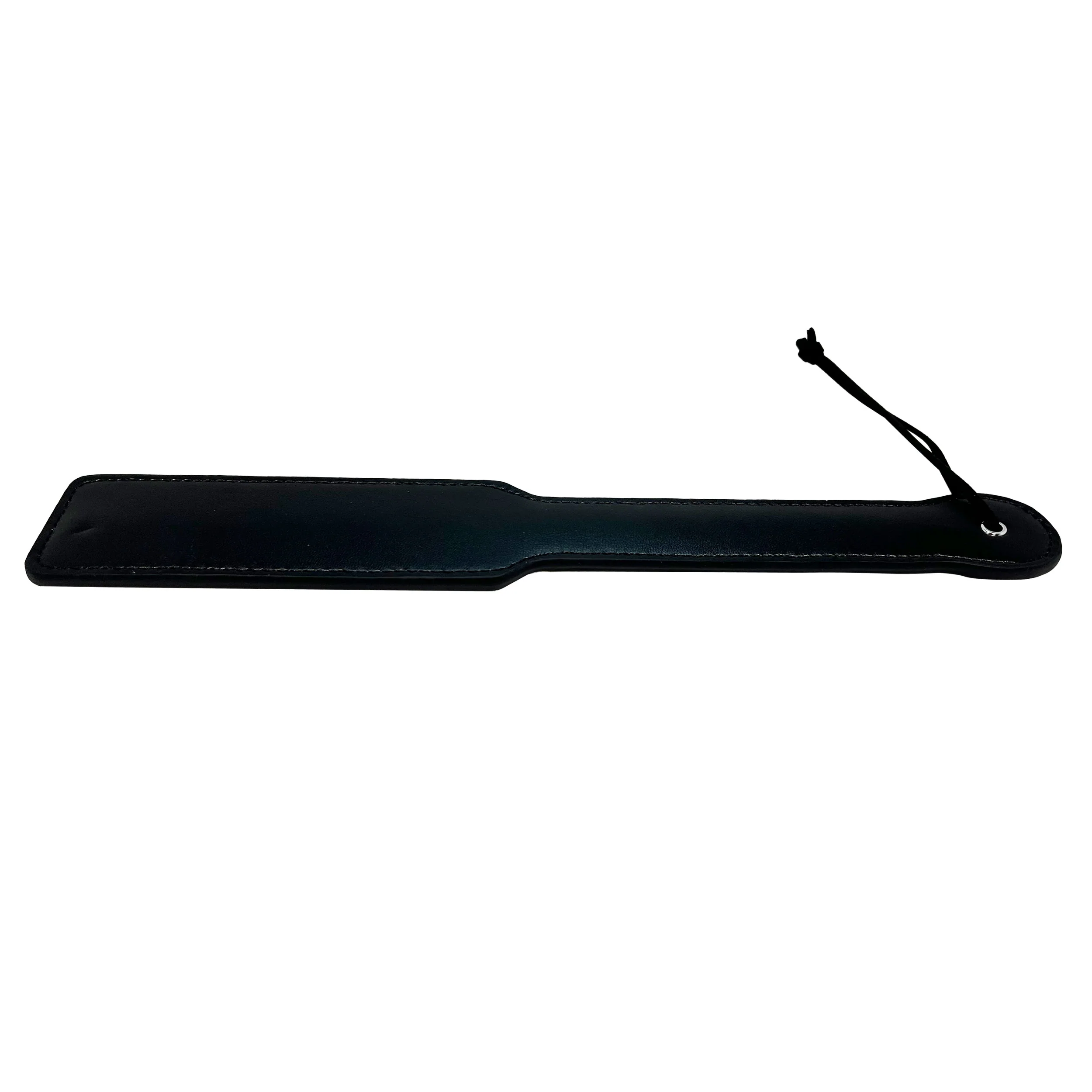 Medium Length Smooth Paddle by Fetish Pleasure Play in Black - Image 2