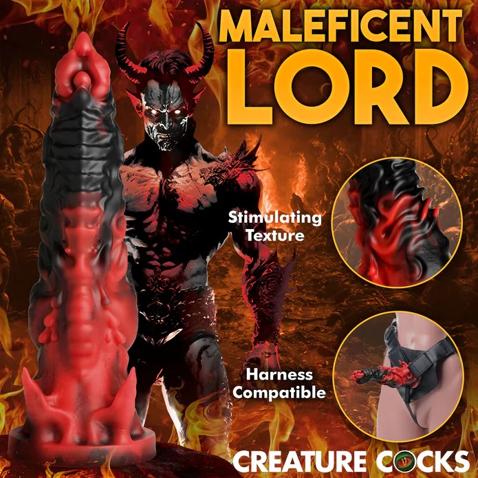 MEPHISTO FANTASY DEMON SILICONE DILDO - Image 9