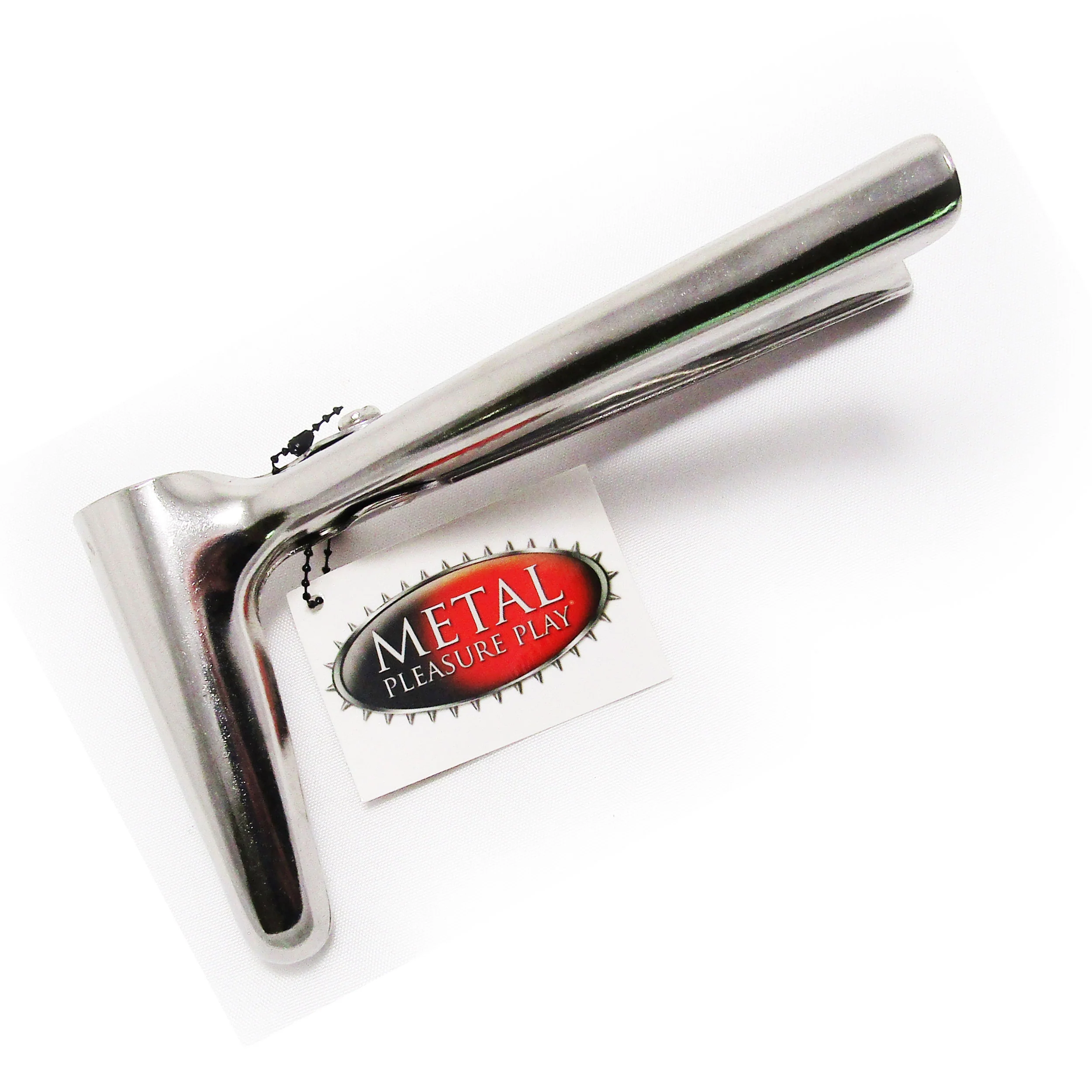 Metal Pleasure Play Silver Speculum - Image 2