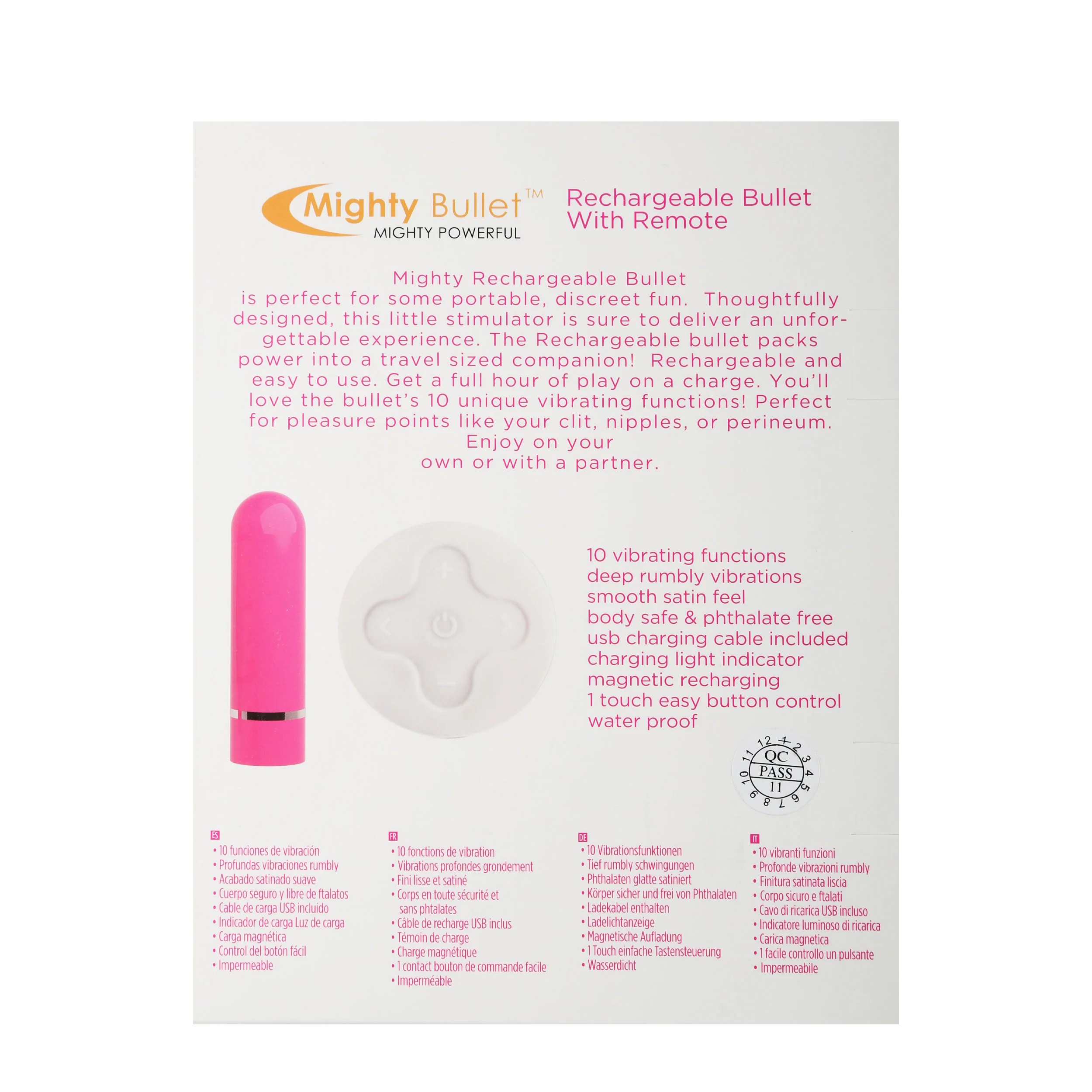 Mighty Pink Bullet w/Remote - Image 3