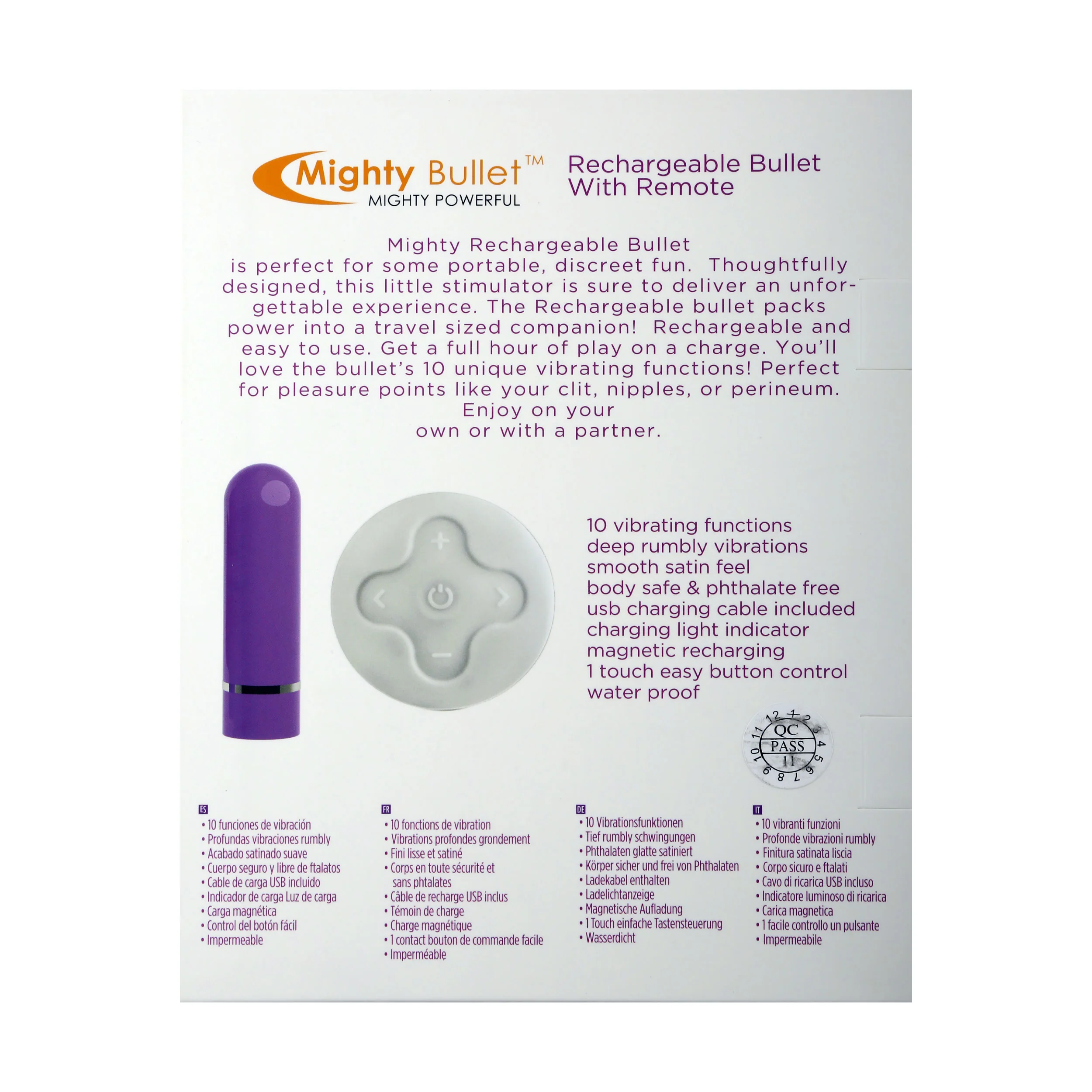 Mighty Purple Bullet w/Remote - Image 3