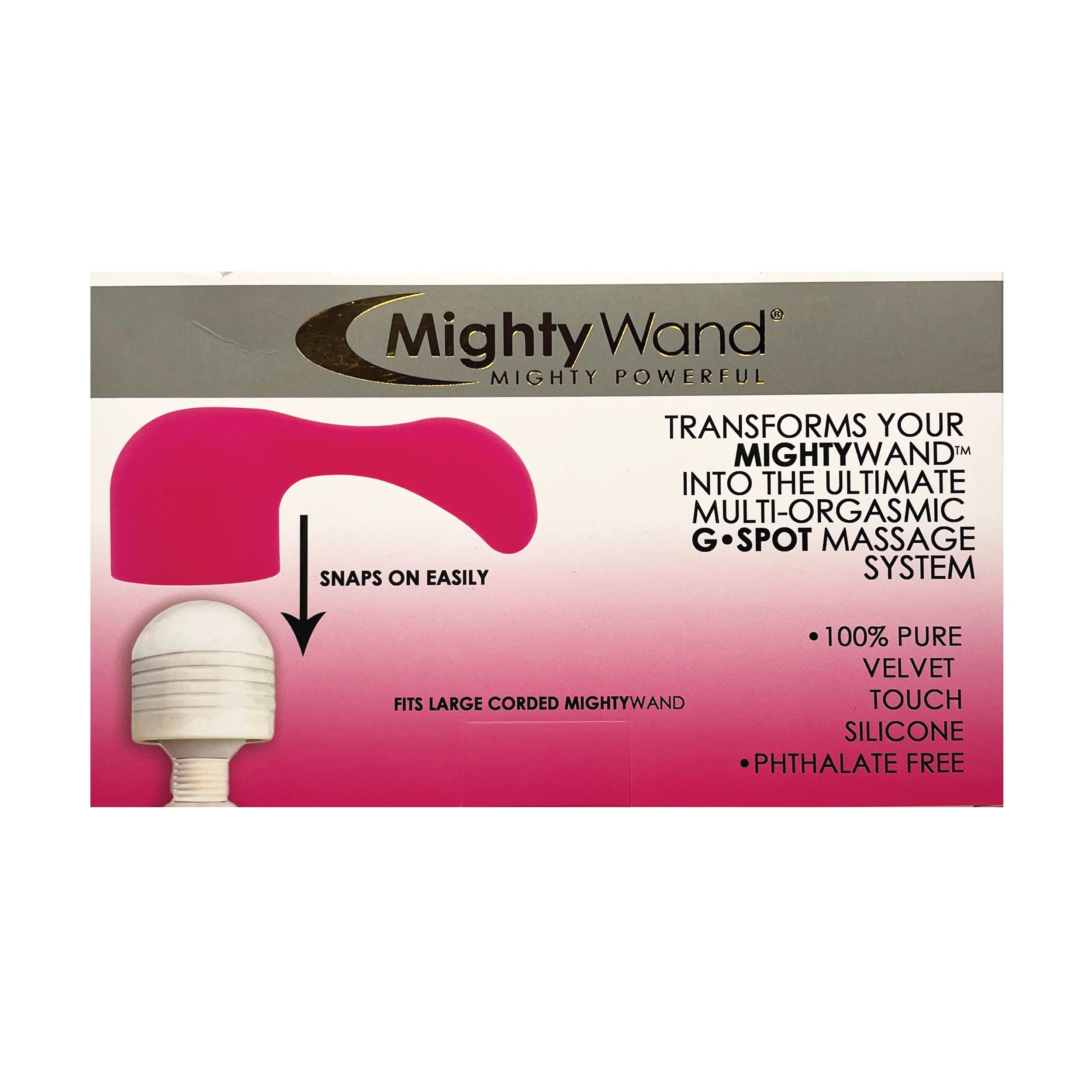 Mighty Wand Pink G-Spot Attachment - Image 3
