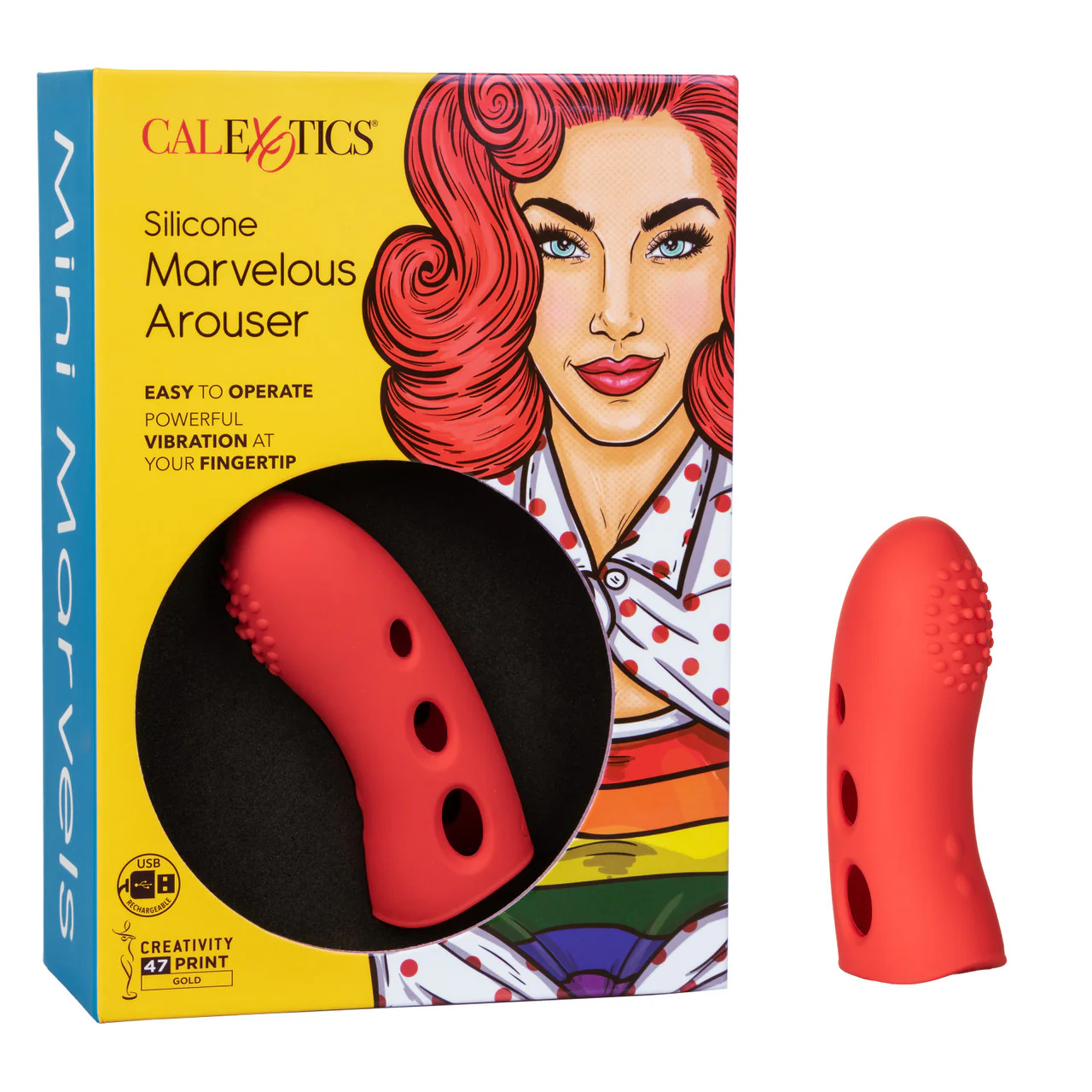 Mini Marvels Marvelous Arouser - Red - Image 11