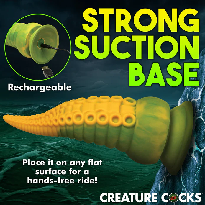 Monstropus 2.0 Vibrating Silicone Tentacle Dildo - Image 3