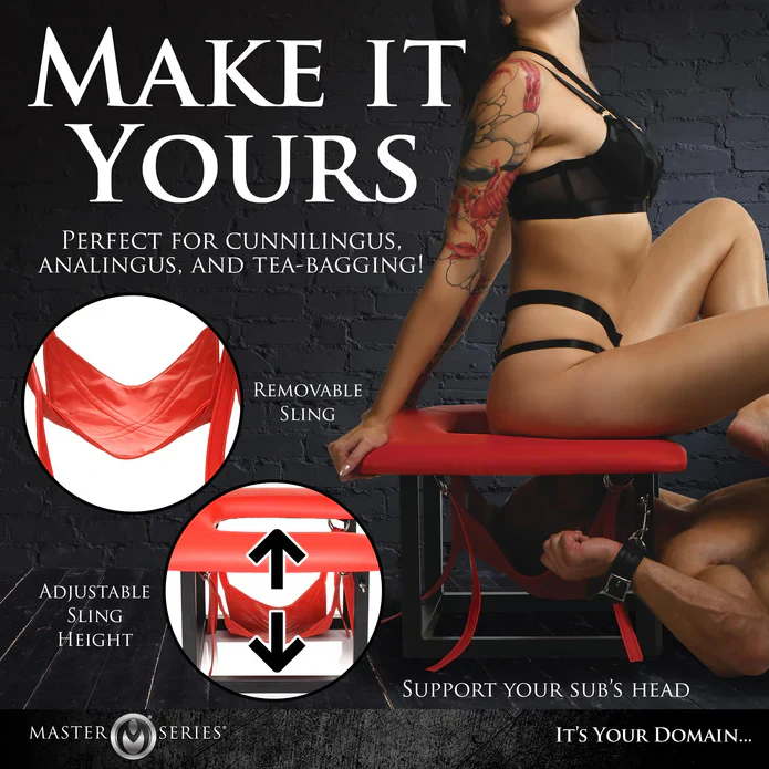 Master Series Face-Rider Queening Chair - Image 5