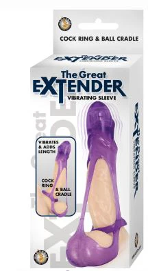 Nasstoy Great Extender Vibrating Sleeve - Purple - Image 4