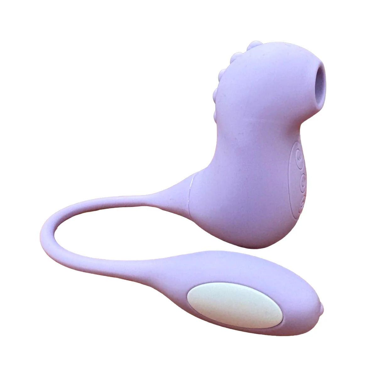 Nessi+ Suction Monster with Vibrating Egg in Lavender