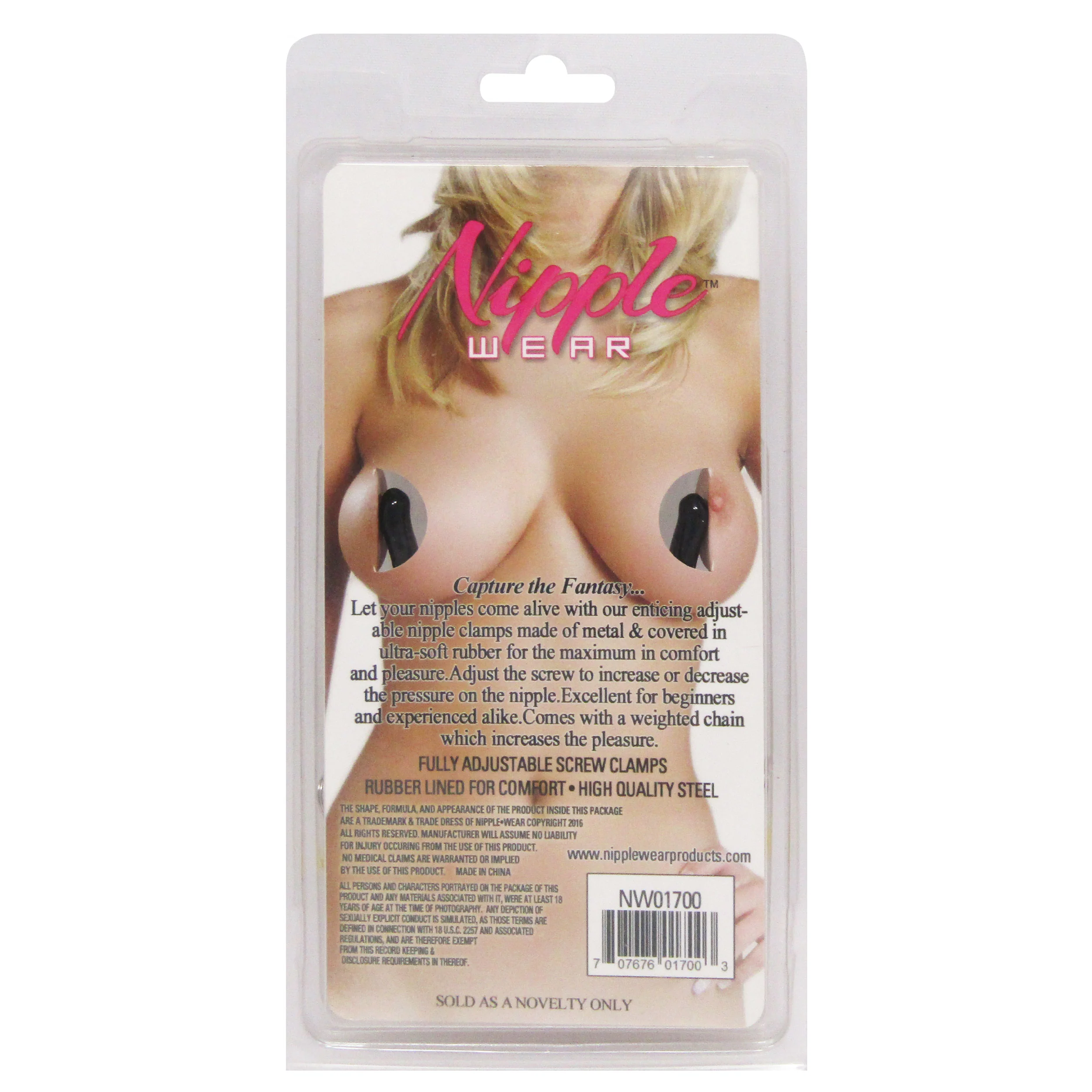 Nipple Wear Gold Bell Nipple Clamps - Image 3