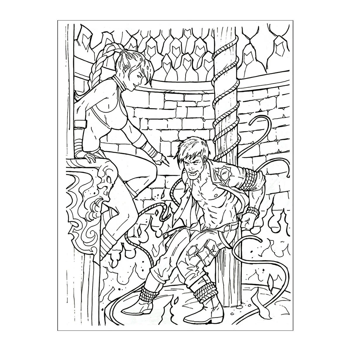 #NSFW Fantasmic Coloring Book - Alex Kotkin w/ Thor Mikelic - Image 2