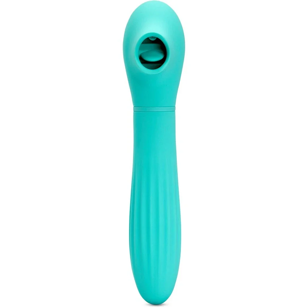 Nu Sensuelle Daisy Triple Action Thrusting Suction Vibe in Blue