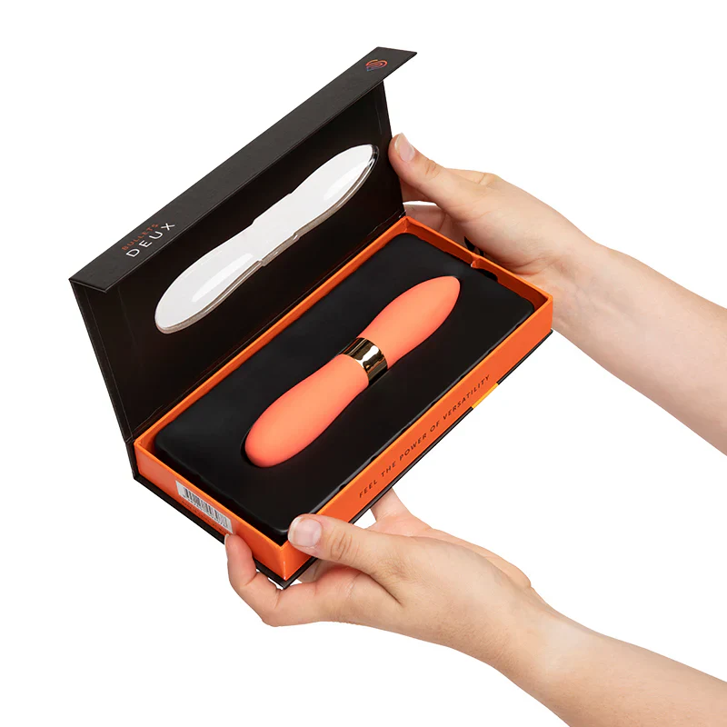 Nu Sensuelle Deux Double-Ended Bullet in Coral - Image 4