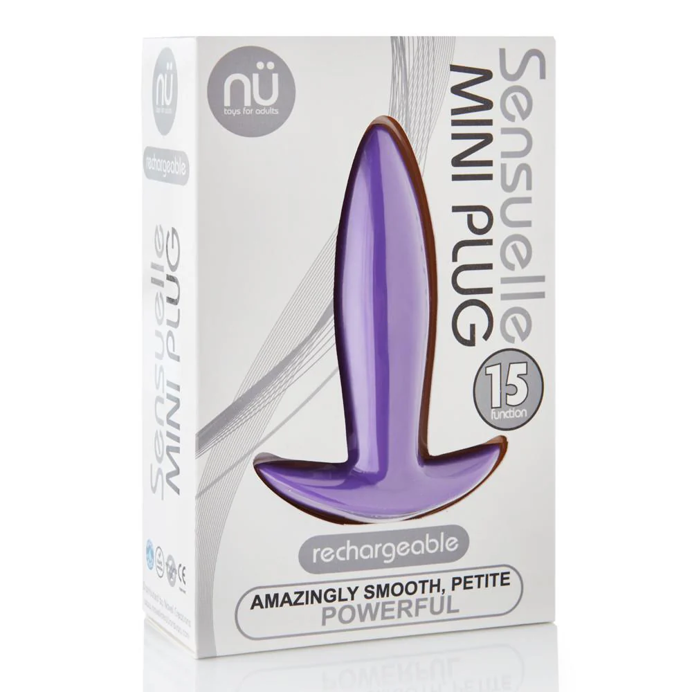 NU Sensuelle Mini Plug - Purple - Image 2