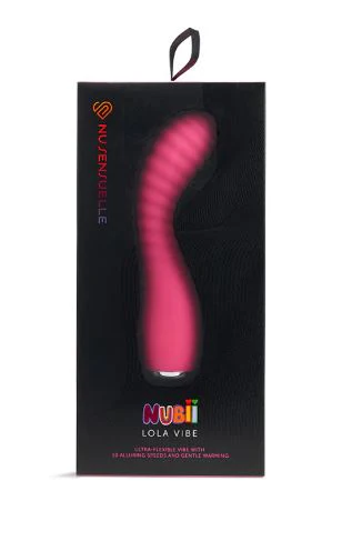 Nu Sensuelle Nubii Lola 10 Function Bullet Vibrator - Pink - Image 4