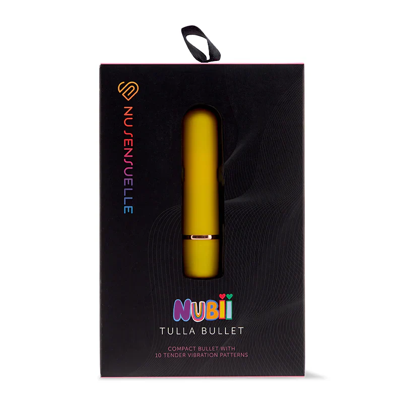 Nu Sensuelle Tulla Bullet Vibrator, Yellow - Image 3