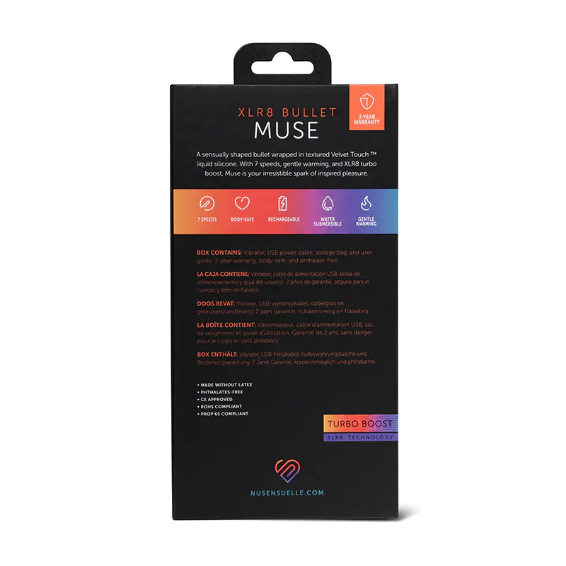 Nu Sensuelle XLR8 Muse Bullet, Blue - Image 6
