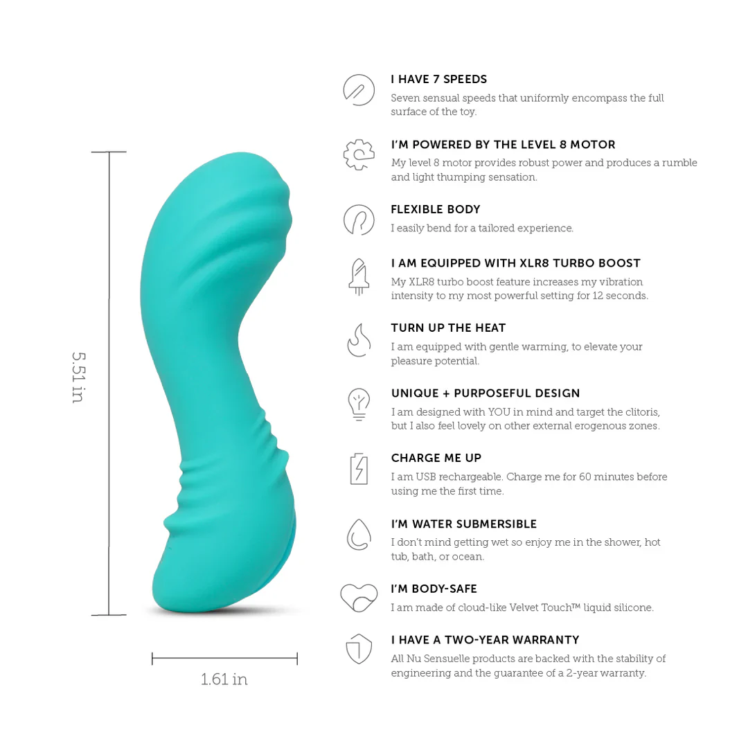 Nu Sensuelle XLR8 Muse Bullet, Blue - Image 7