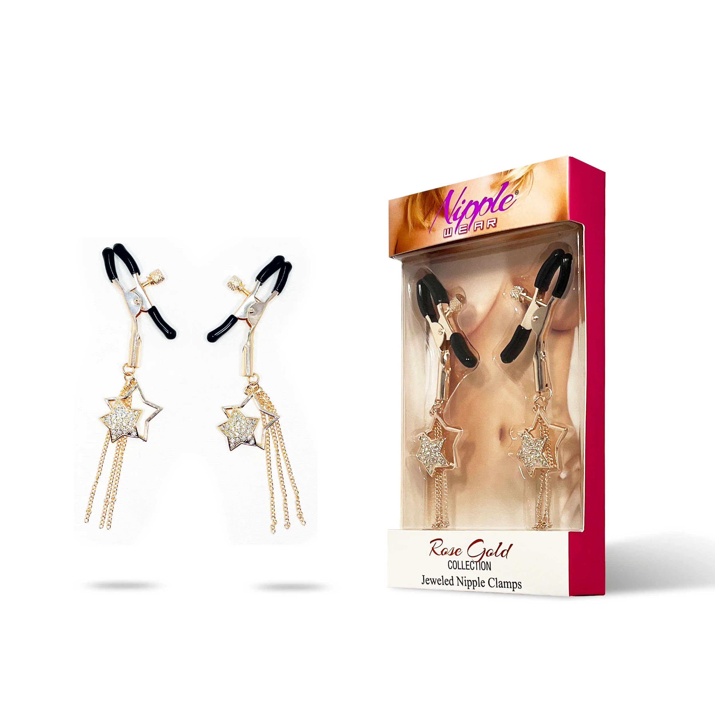 NW RG STAR TSSL NIPPLE CLIPS - Image 3