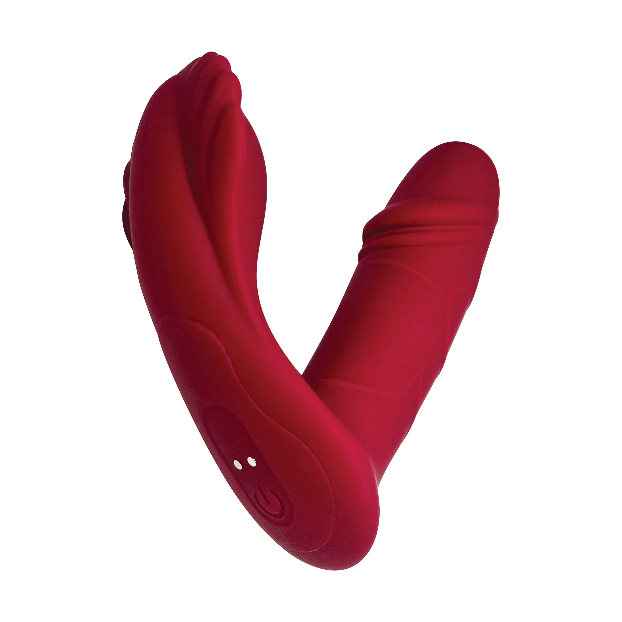 Omotion Natalie Wearable Vibrator with Remote - Red - Image 16