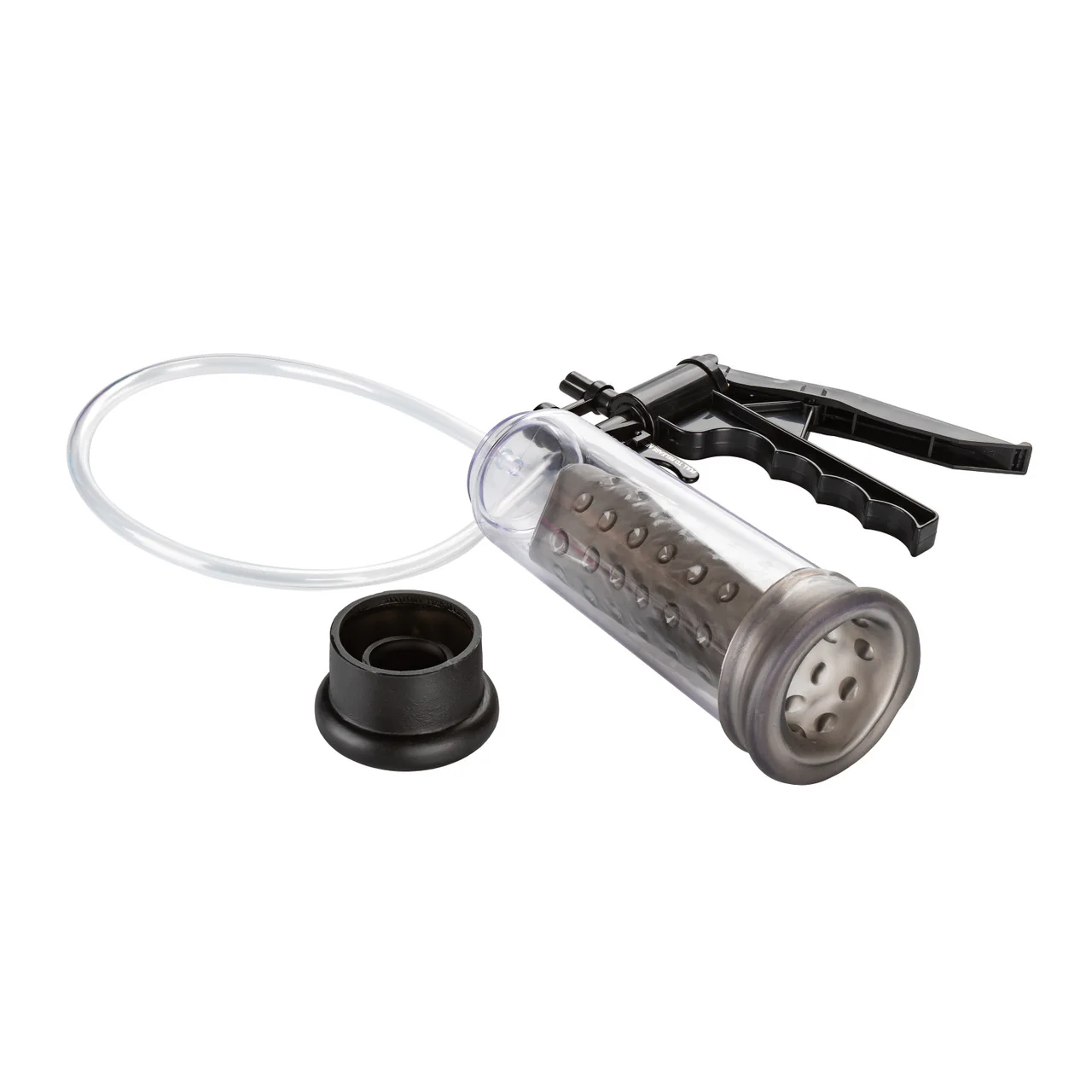 Optimum Series Pistol Penis Pump in Clear - Image 2
