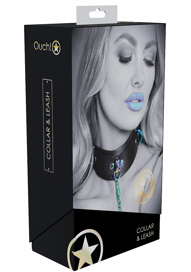 Ouch! Venice Collection - Collar with Leash - Image 2