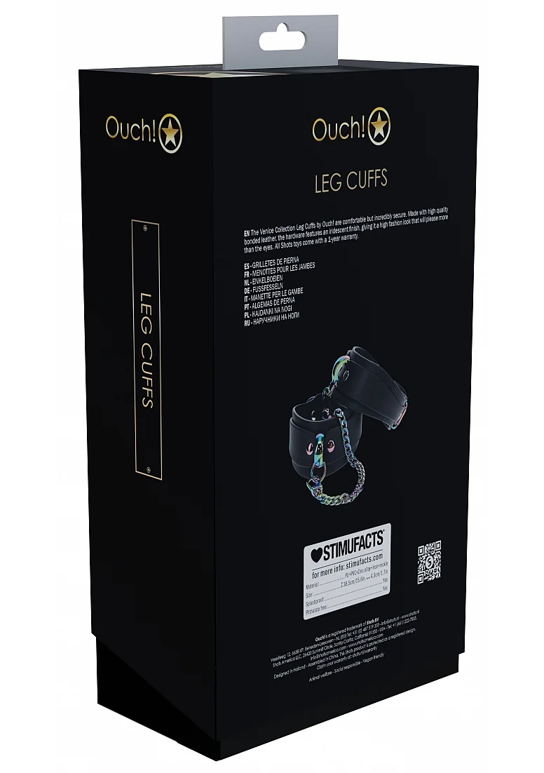 Ouch! Venice Collection - Leg Cuffs - Image 3