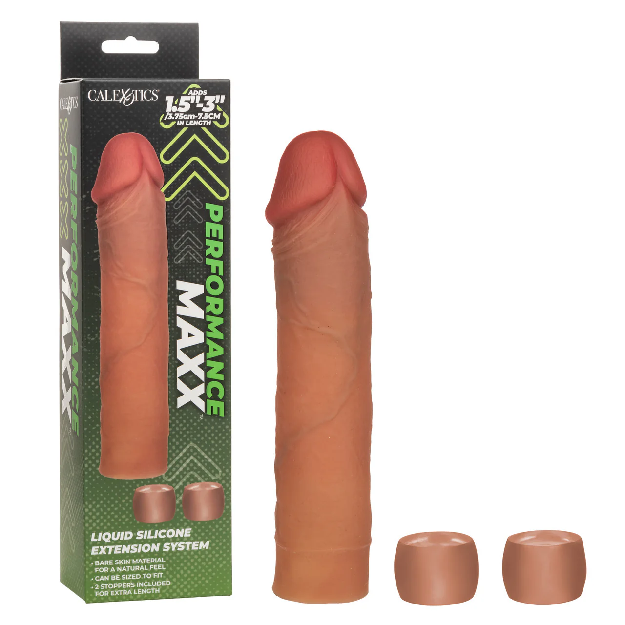 Performance Maxx Penis Extension System w/ Adjustable Stoppers - Brown - Image 6