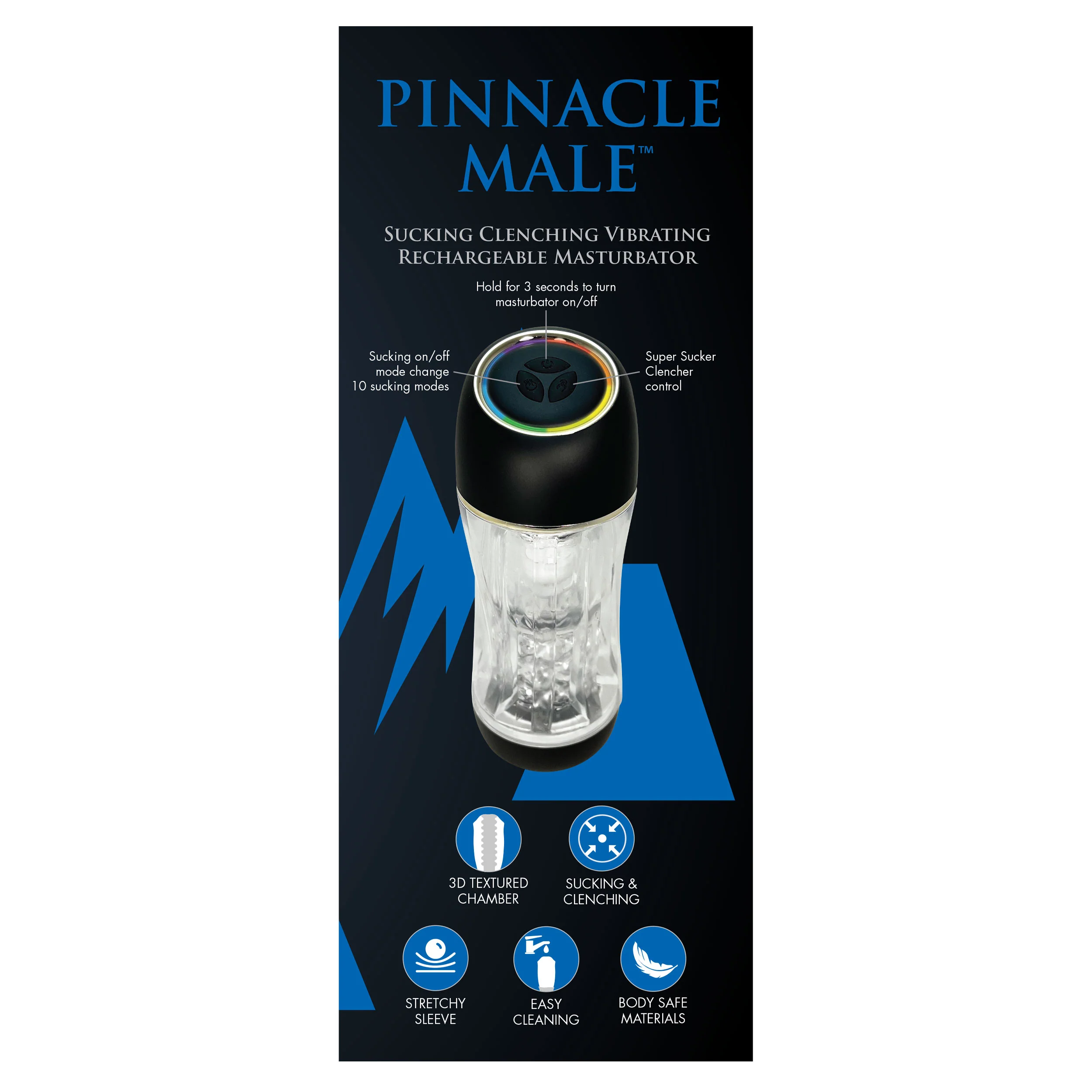 Pinnacle Male Thrive Rechargeable Male Masturbator - Image 6