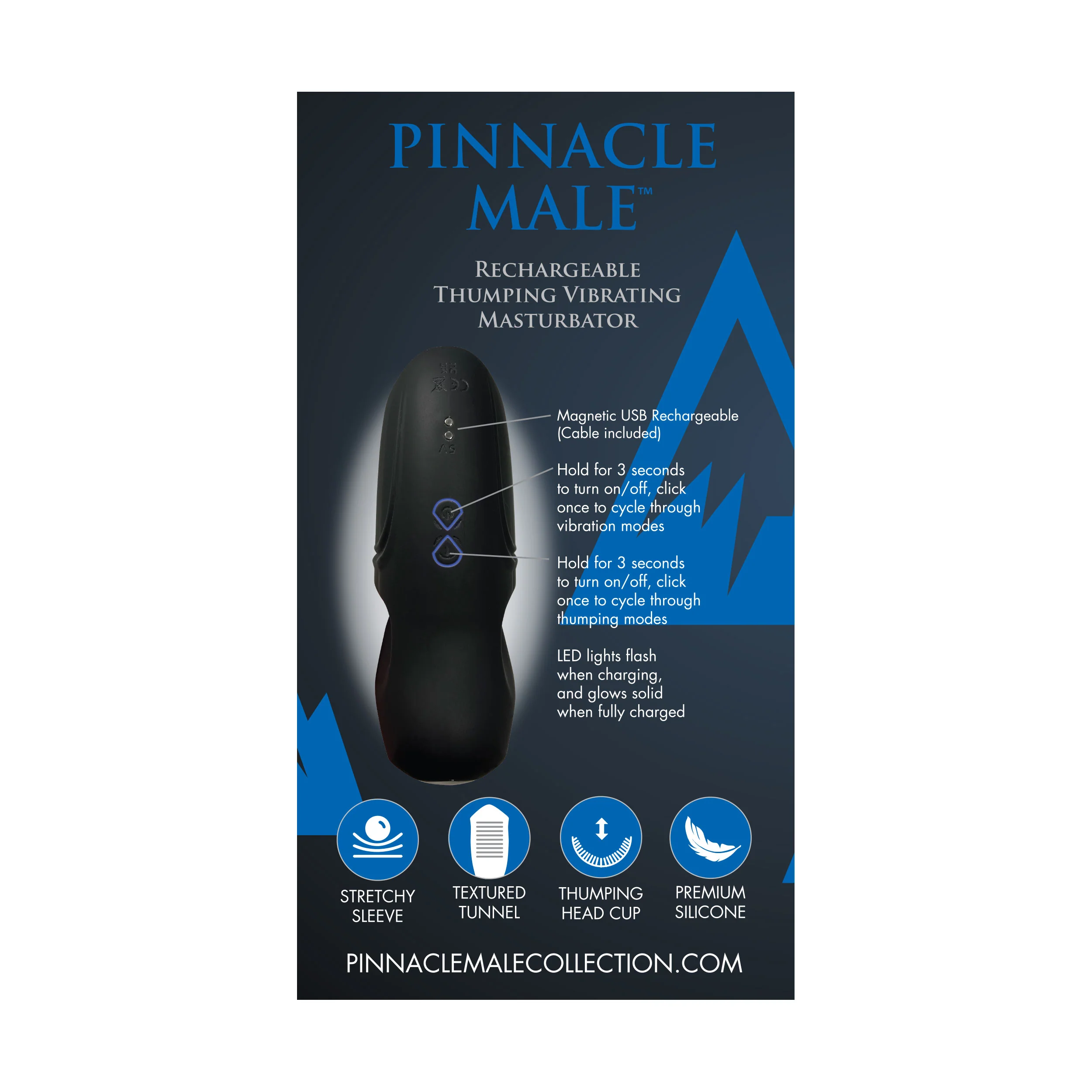 PINNACLE THUMP HEAD STIM BLK - Image 6