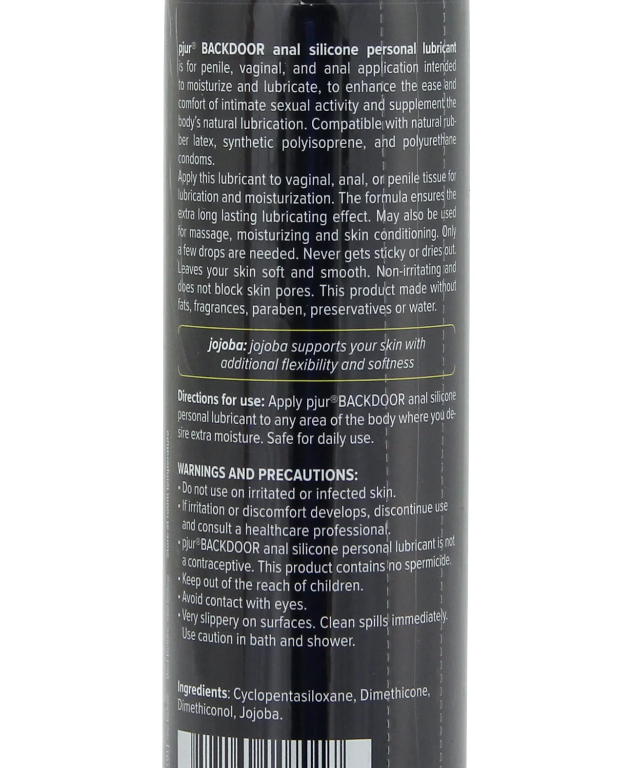 Pjur Backdoor Anal Silicone Lubricant - 250 ml - Image 2