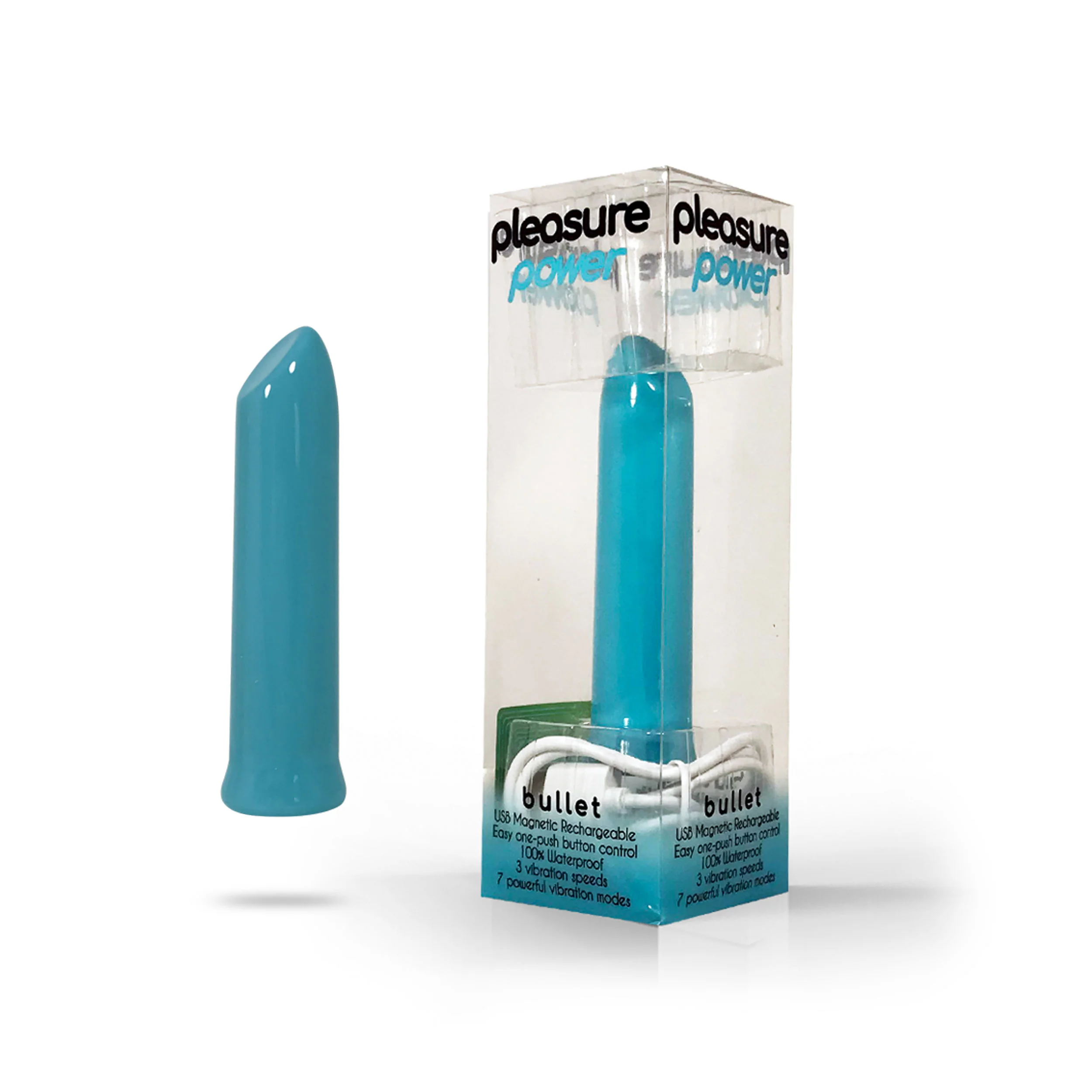 Pleasure Power Teal Bullet - Image 2