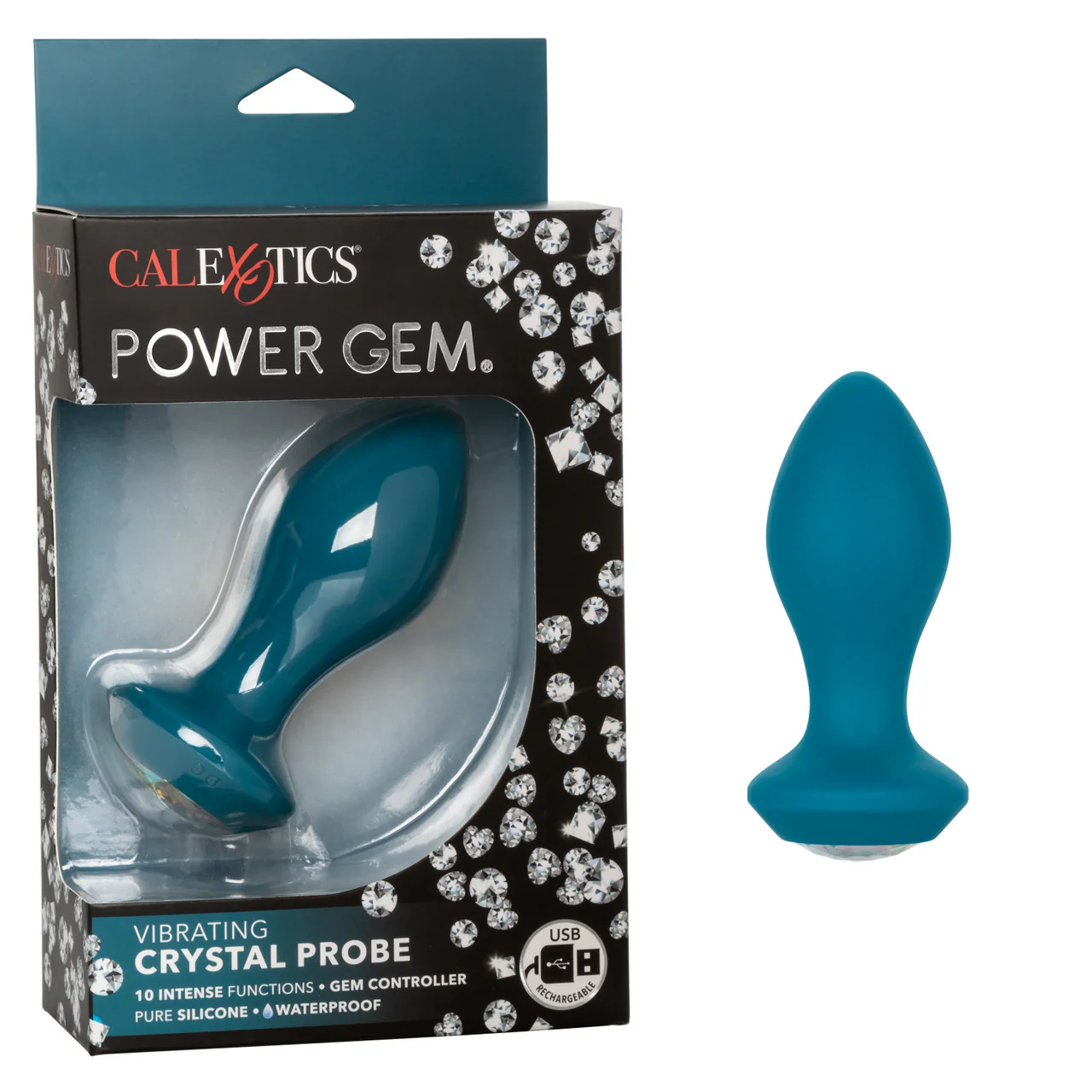 Power Gem Vibrating Crystal Probe - Teal - Image 10