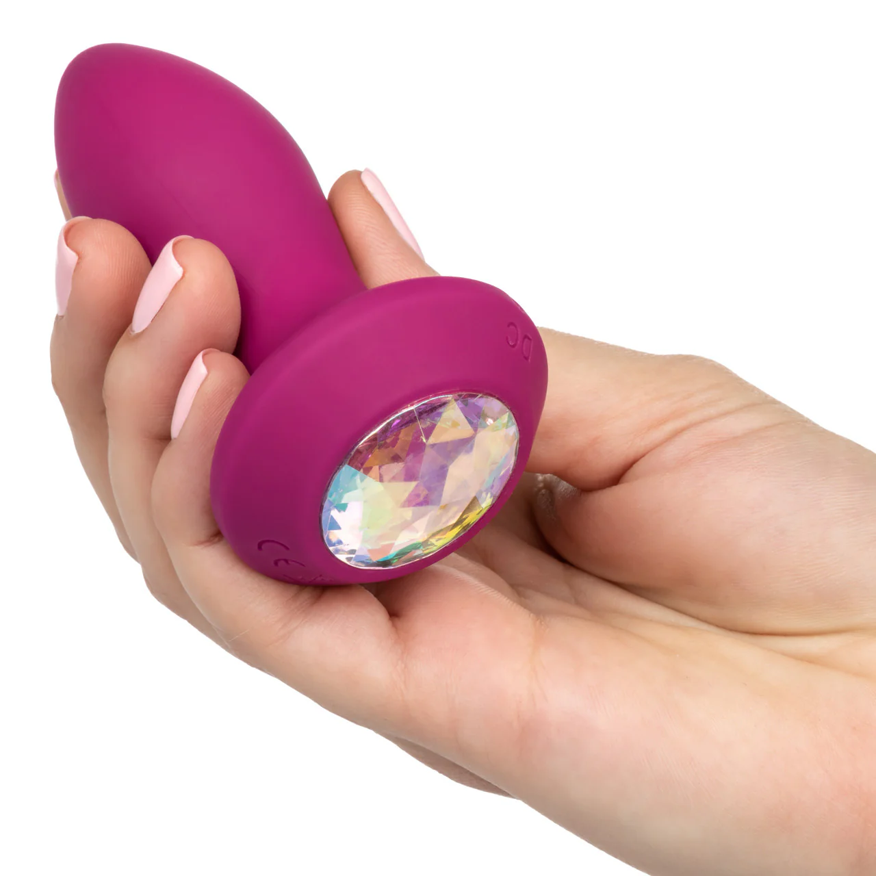 Power Gem Vibrating Petite Crystal Probe - Purple - Image 4