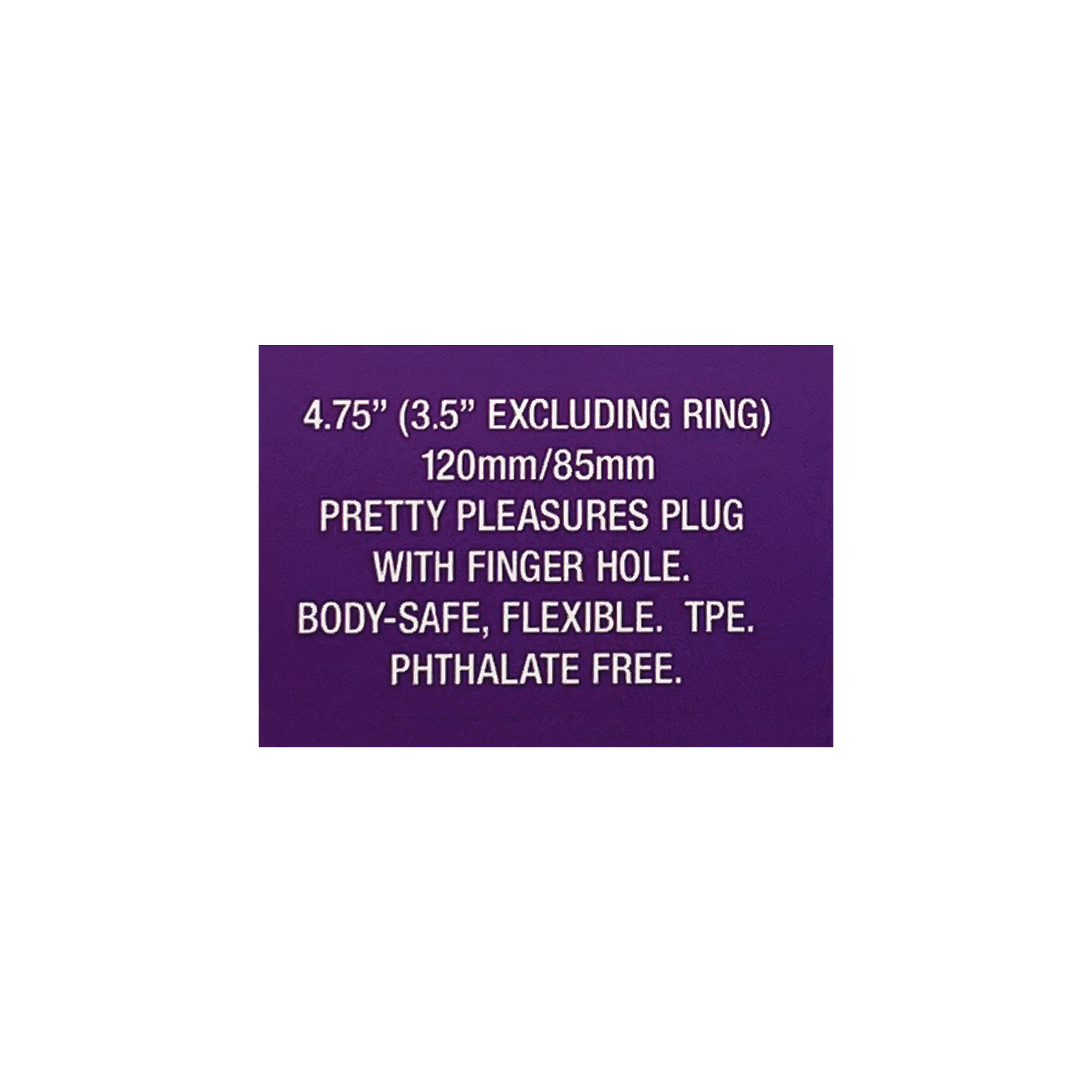 Pretty Pleasures Large Butt Plug - Image 2