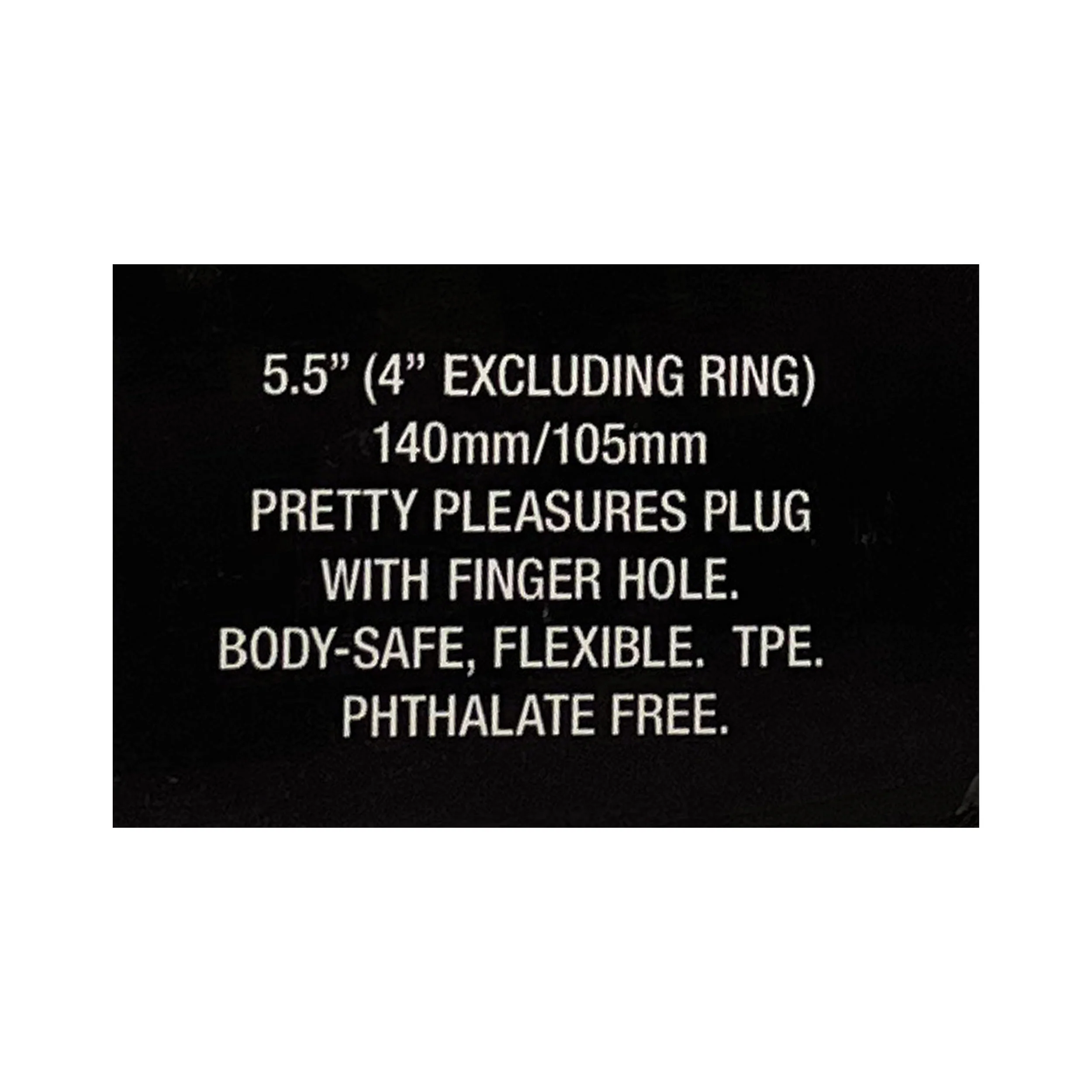 Pretty Pleasures Large Butt Plug - Image 2