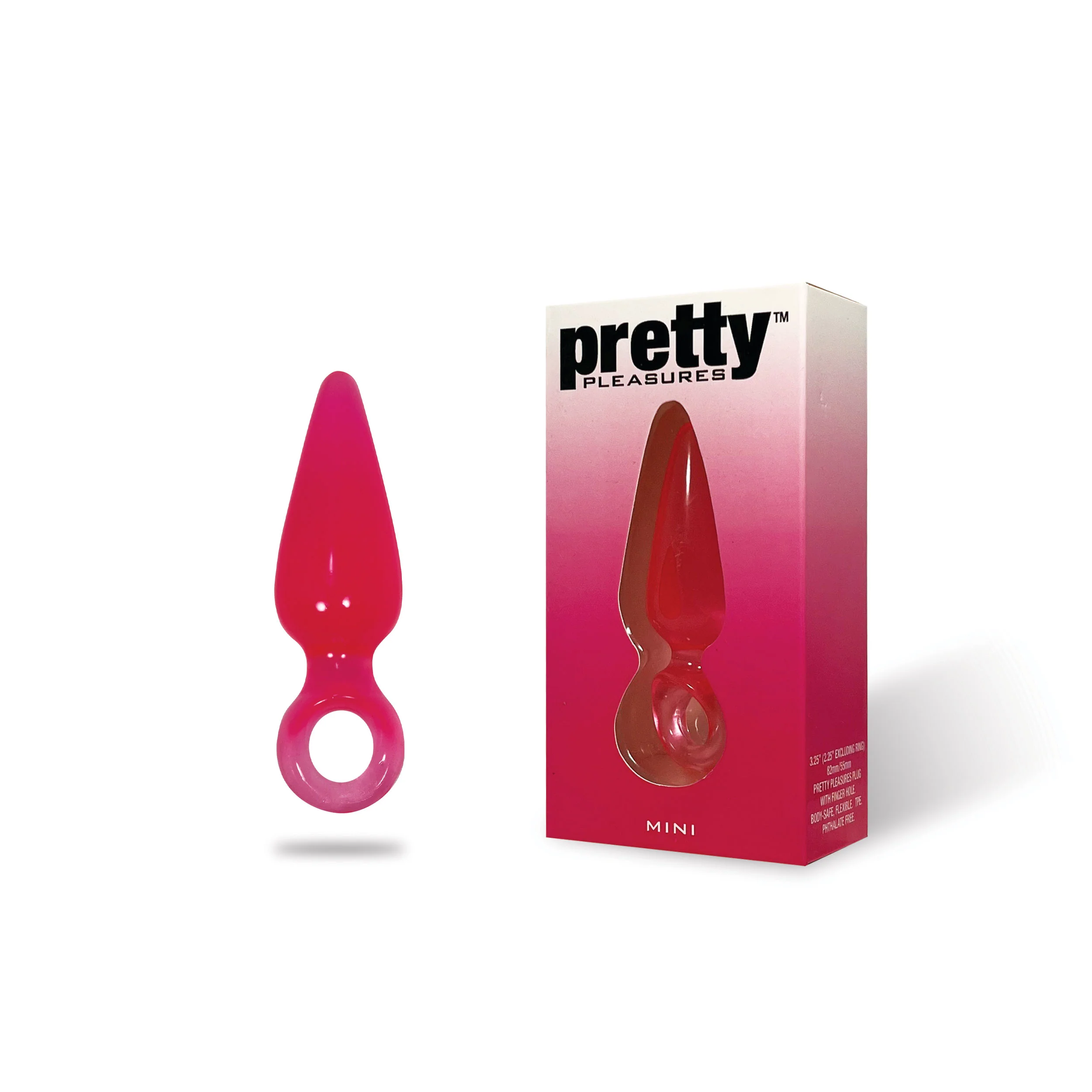 Pretty Pleasures Pink Anal Plug - Image 3