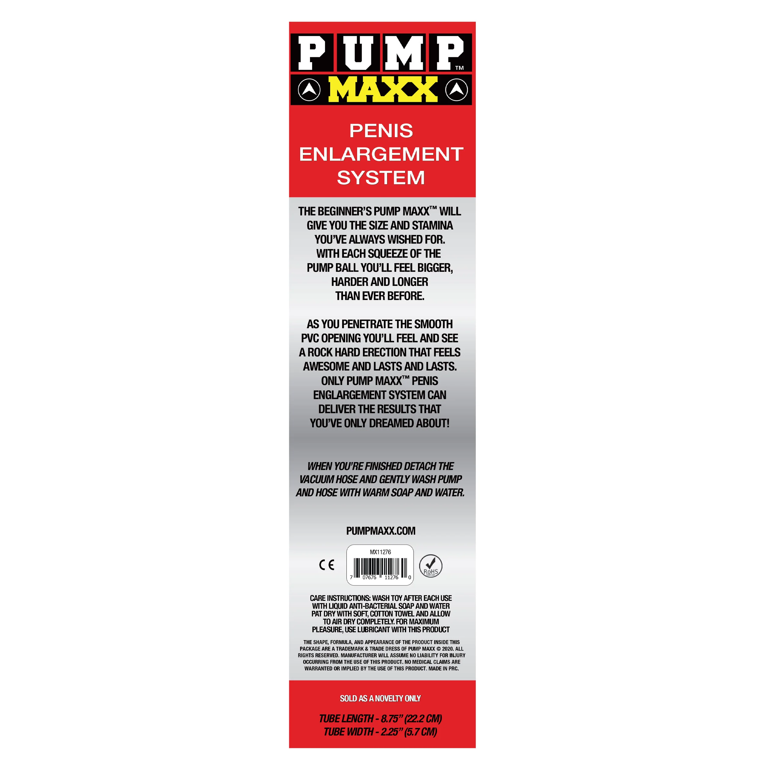 Pump Maxx Basic Penis Pump - Clear - Image 3