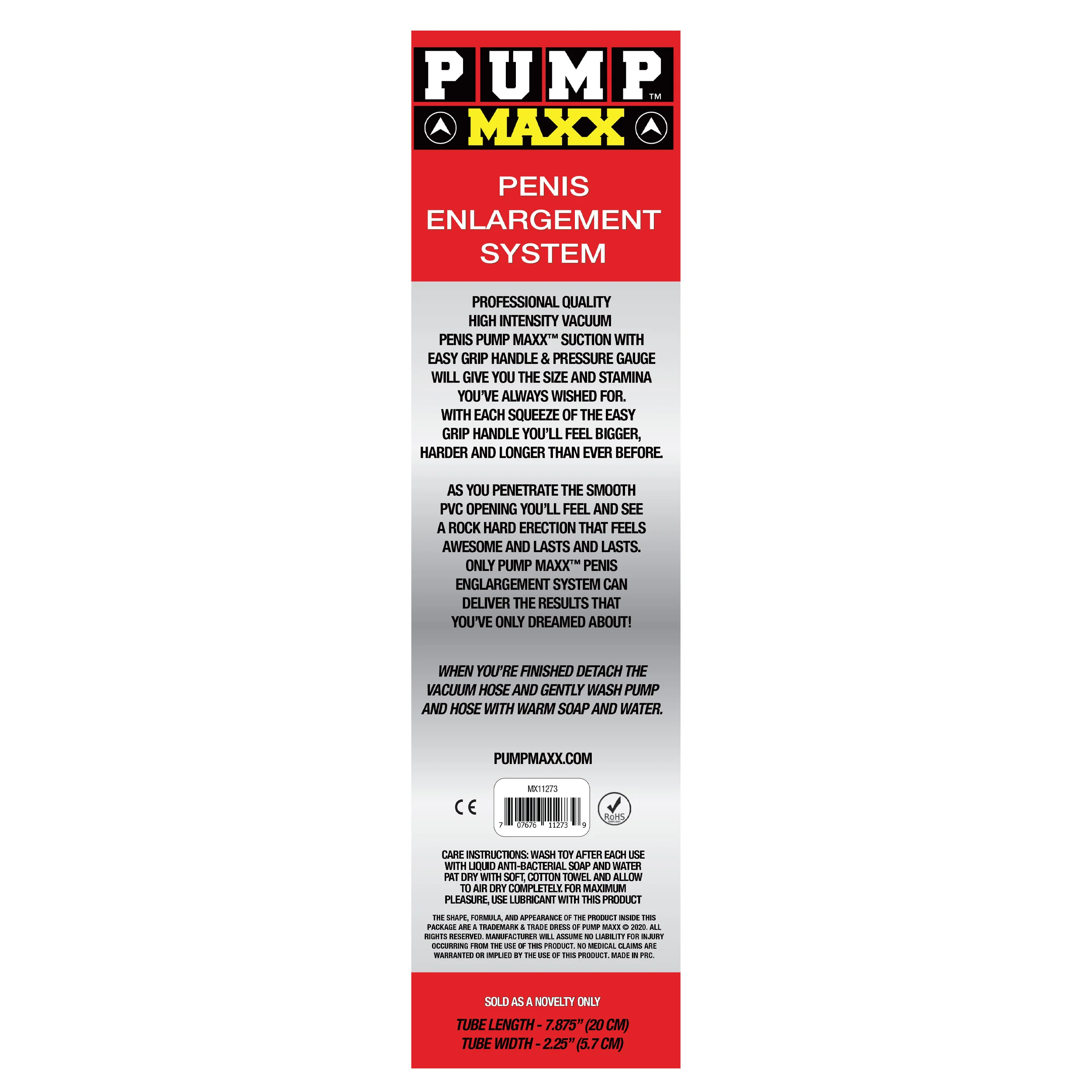 Pump Maxx Squeeze Trigger Gauge Penis Pump - Image 3