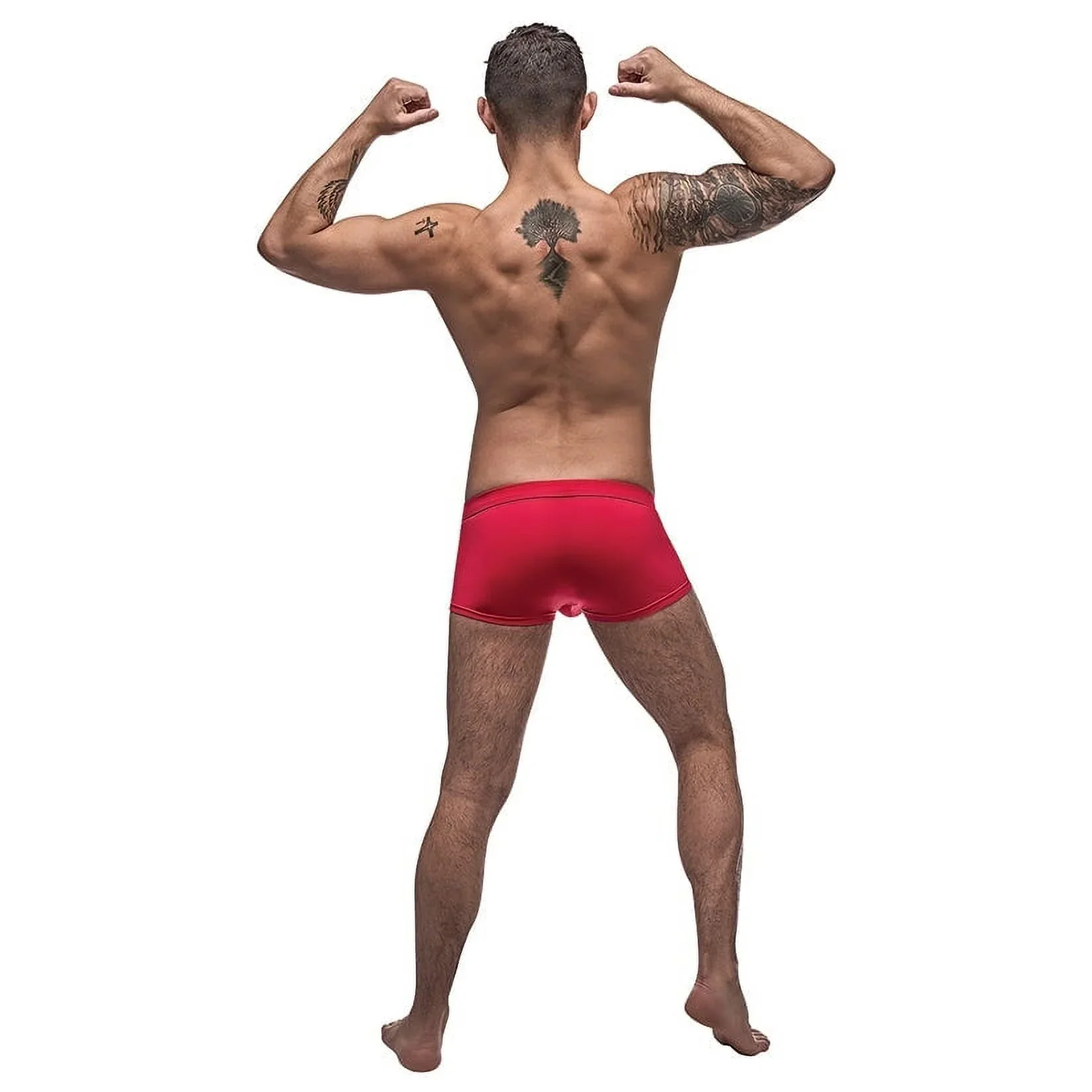 Pure Comfort Wonder Rayon Short, Red - Image 4