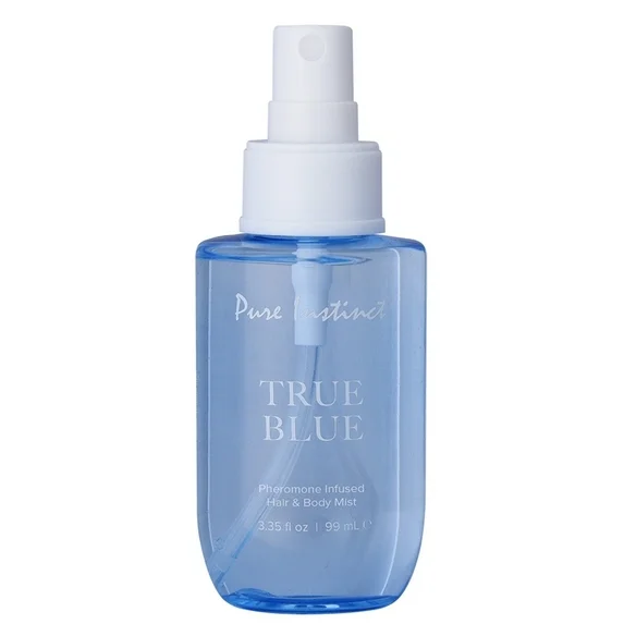 Pure Instinct Pheromone Hair & Body Mist, True Blue 3.35oz - Image 2
