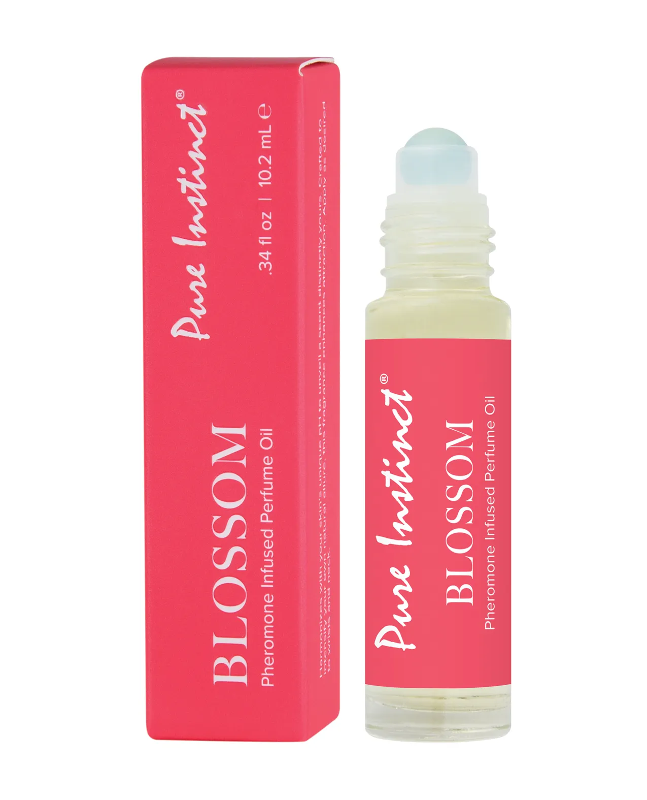 Pure Instinct Pheromone Perfume Oil Roll-On in Blossom – 10.2 ml .34ML