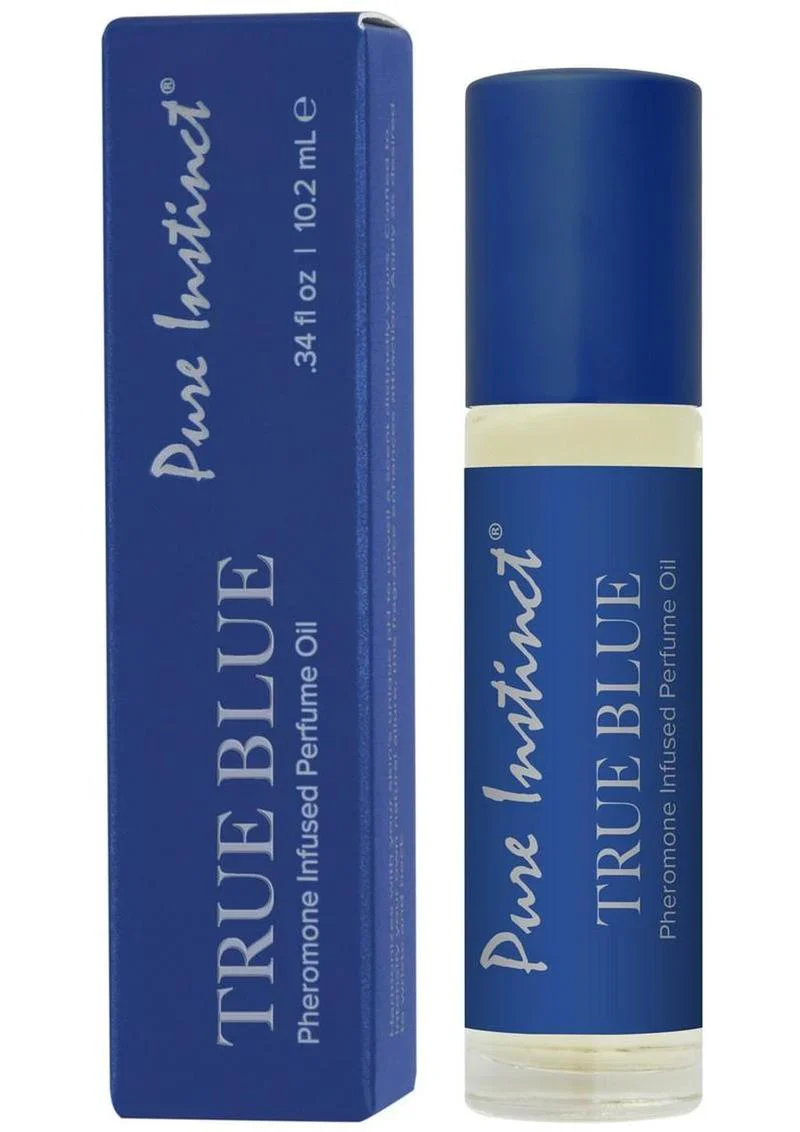 Pure Instinct True Blue Pheromone Infused Perfume Oil, .34oz