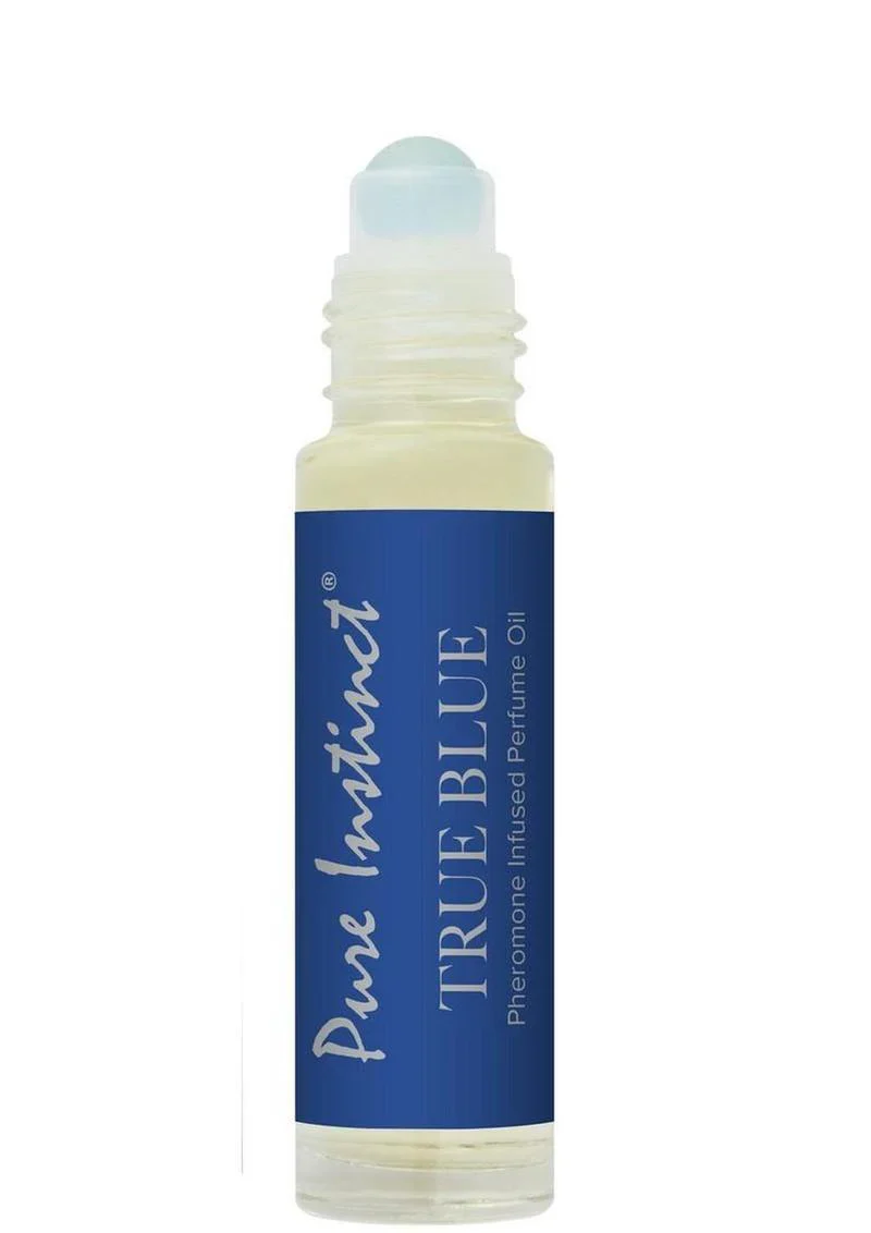 Pure Instinct True Blue Pheromone Infused Perfume Oil, .34oz - Image 2
