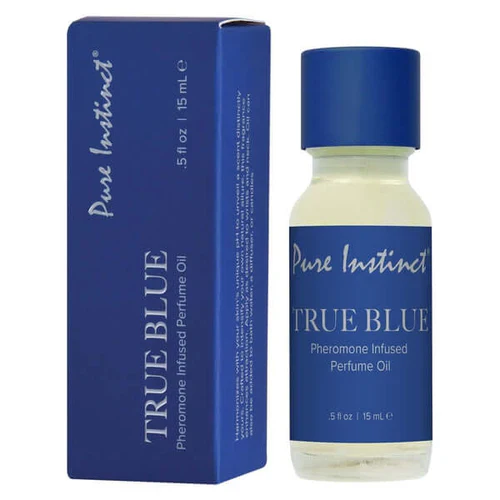 Pure Instinct True Blue Pheromone Infused Perfume Oil, .5oz