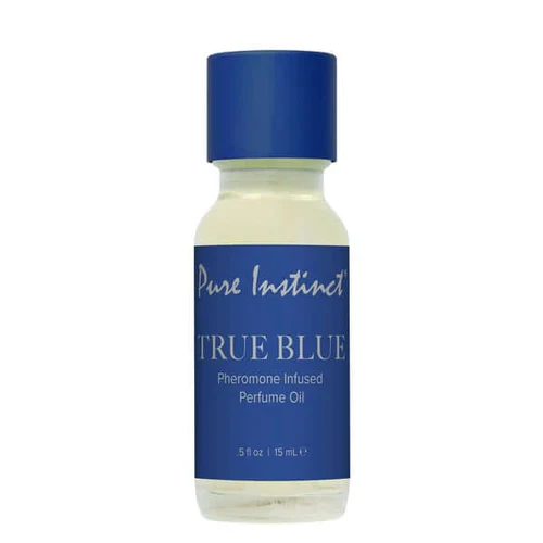 Pure Instinct True Blue Pheromone Infused Perfume Oil, .5oz - Image 2