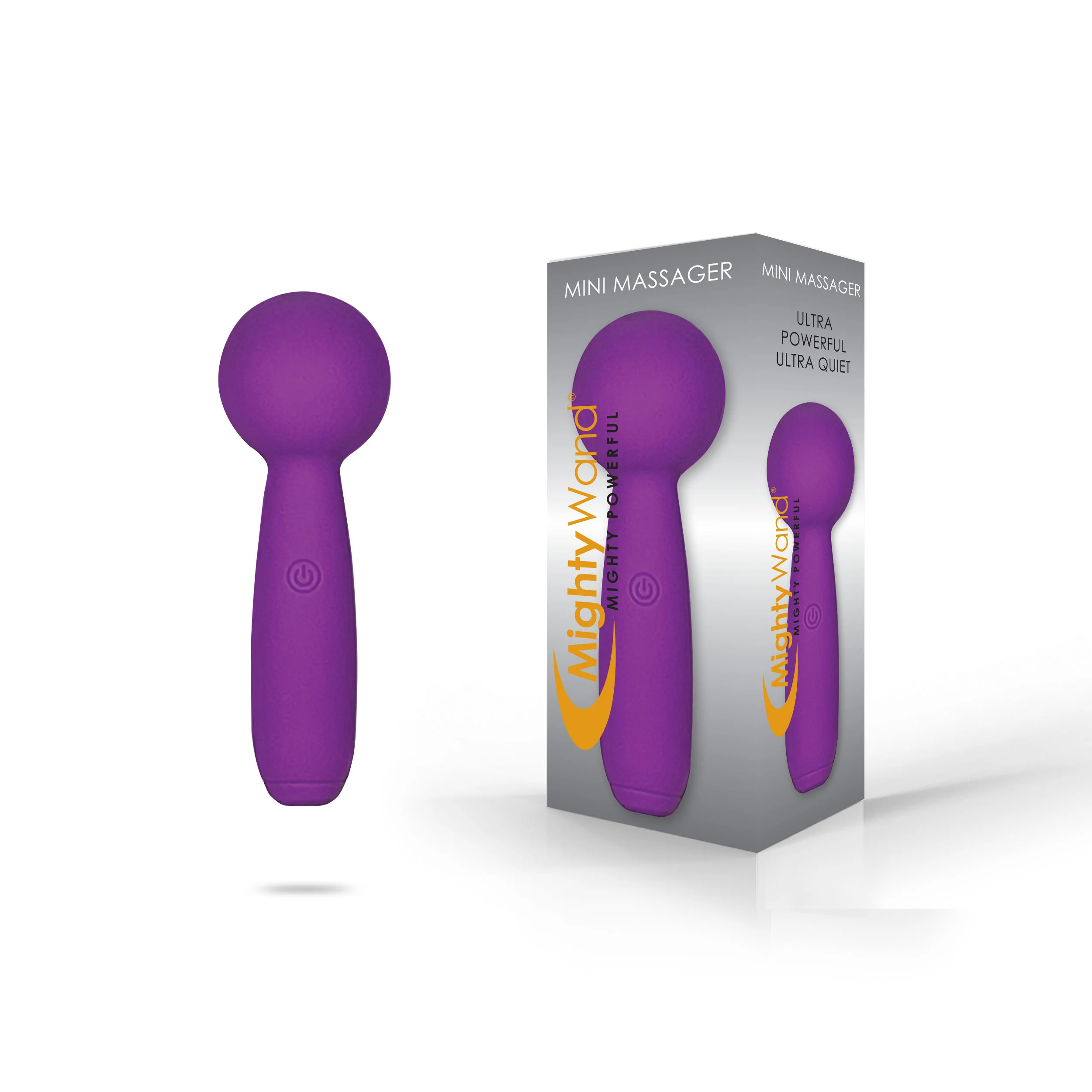 Purple Mighty Wand Mini Massager - Image 2